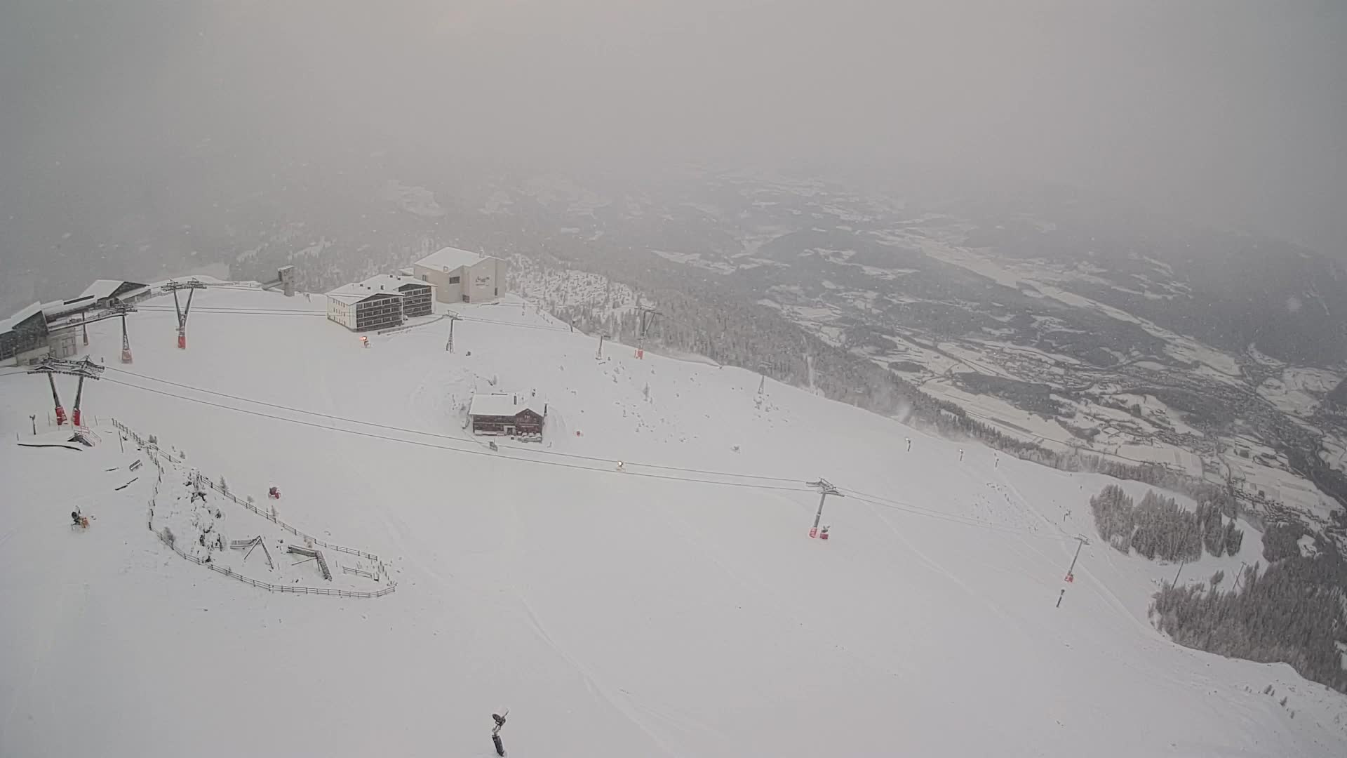 Stazione sciistica di Plan de Corones | vista su Brunico