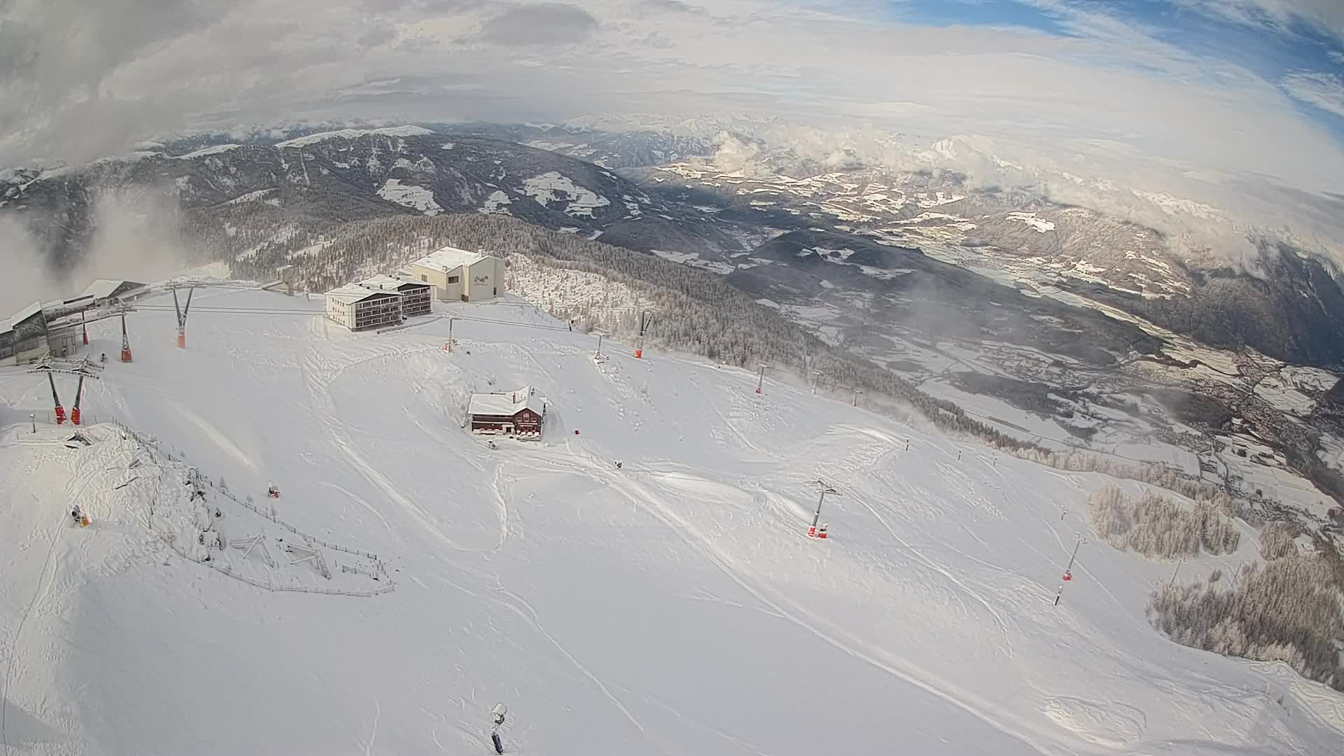 Skijalište Kronplatz – vrh | pogled na Bruneck