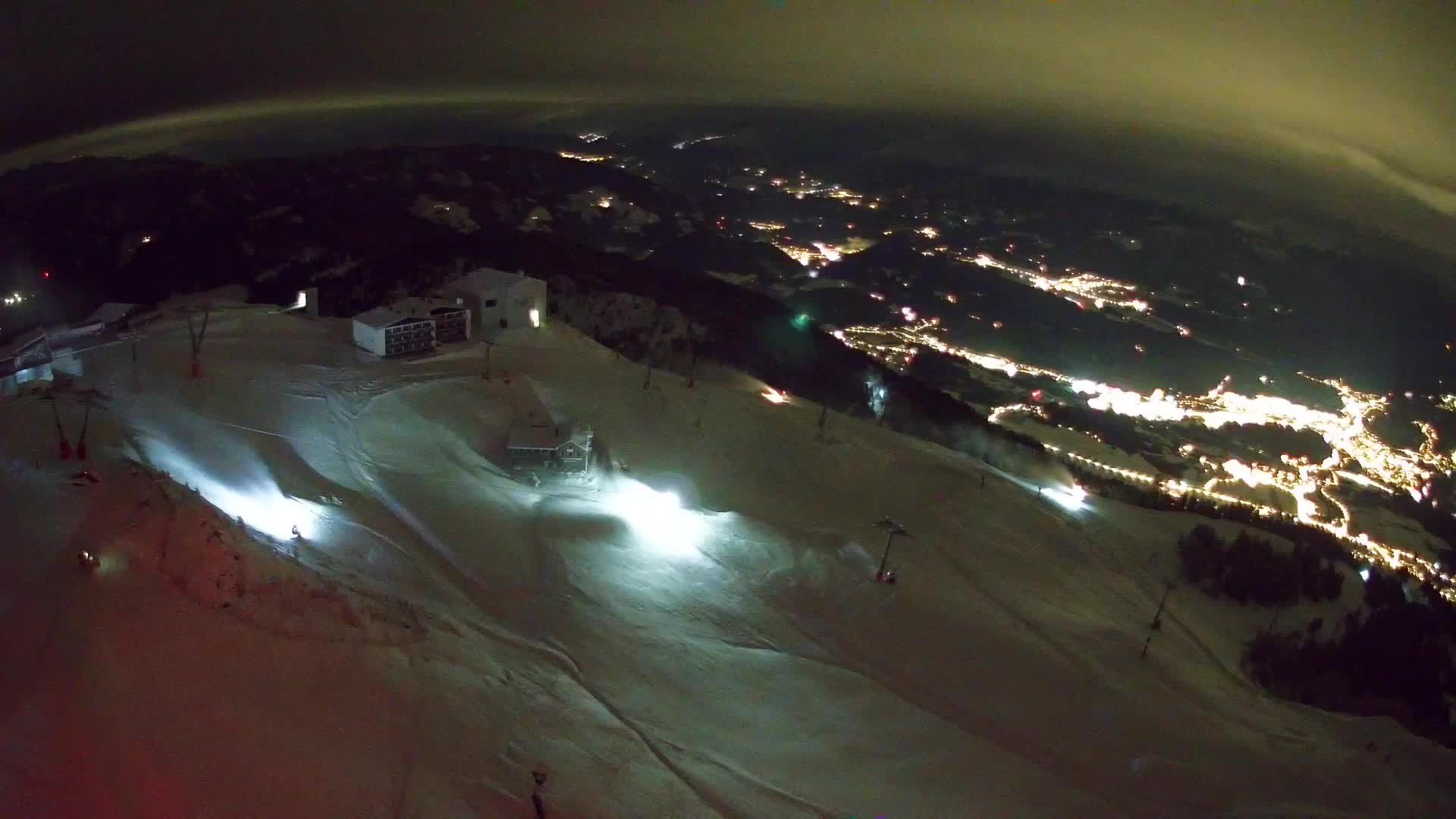 Smučišče Kronplatz – vrh | pogled na Bruneck