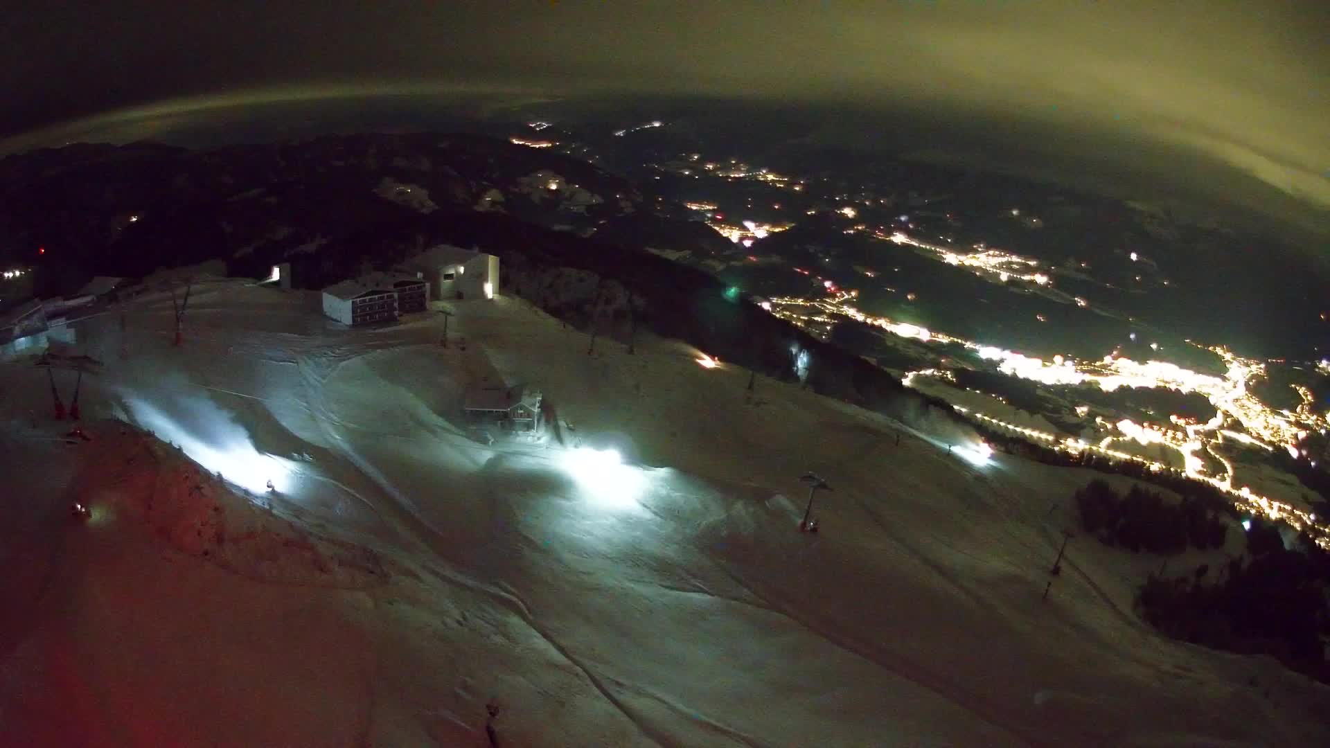 Smučišče Kronplatz – vrh | pogled na Bruneck