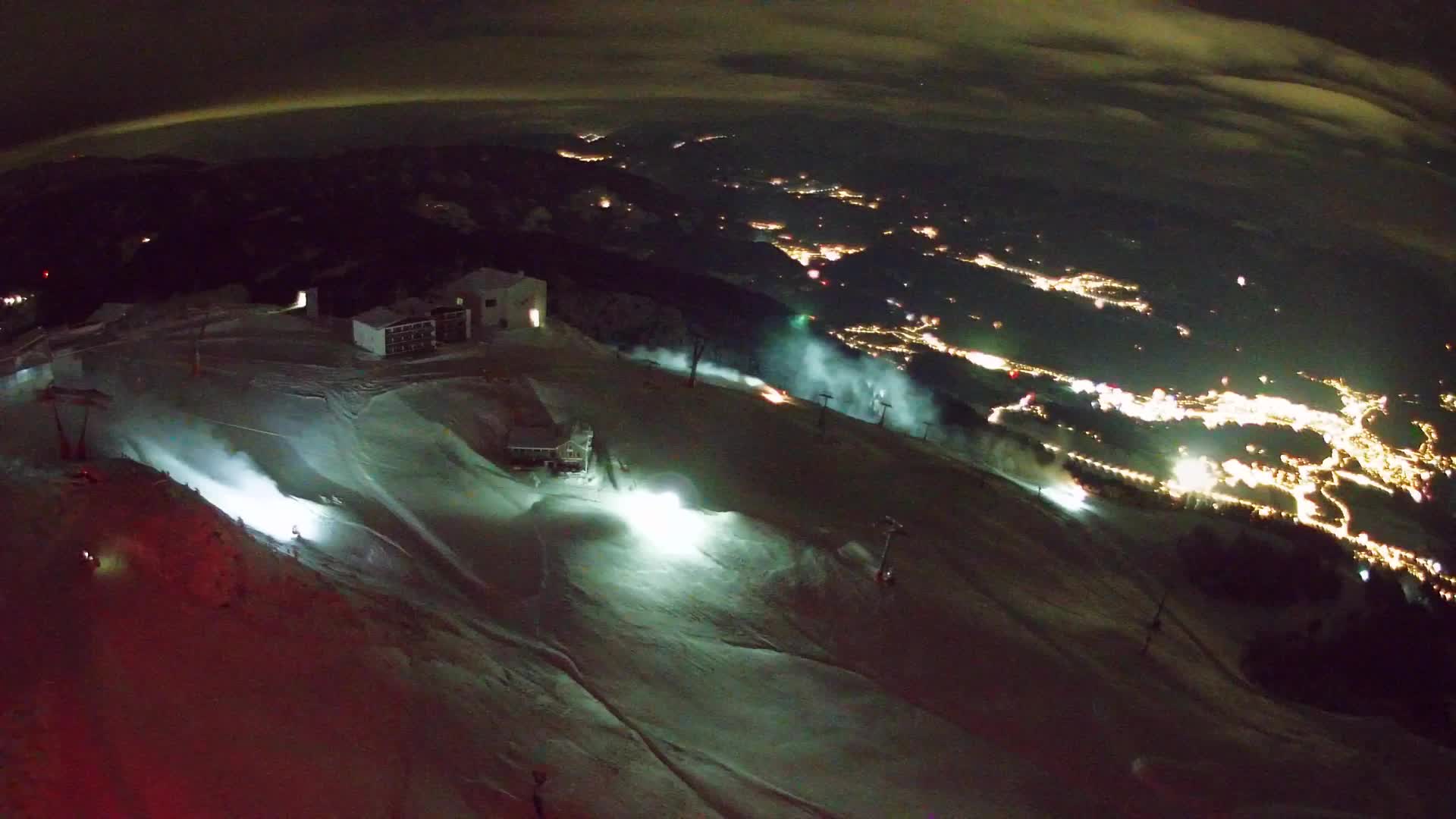 Stazione sciistica di Plan de Corones | vista su Brunico