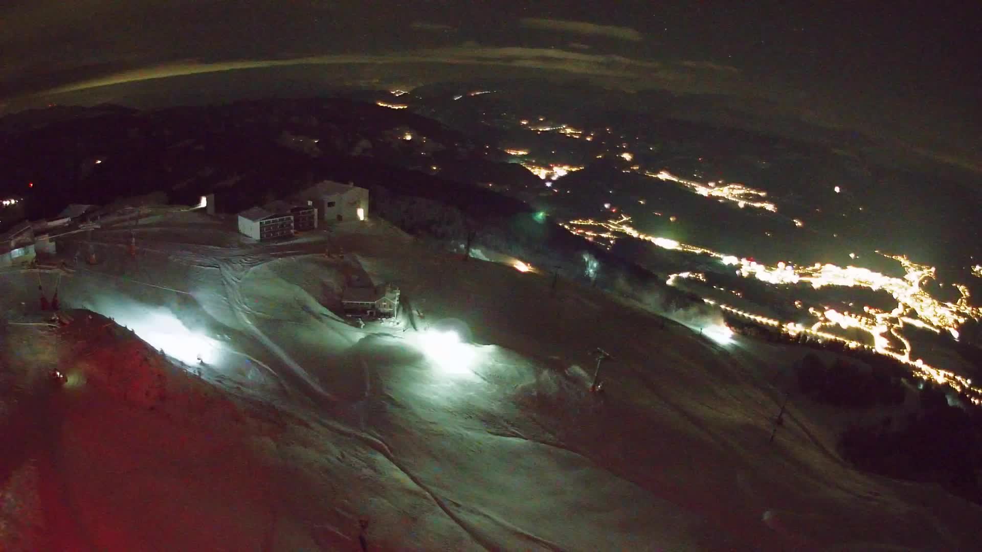 Smučišče Kronplatz – vrh | pogled na Bruneck