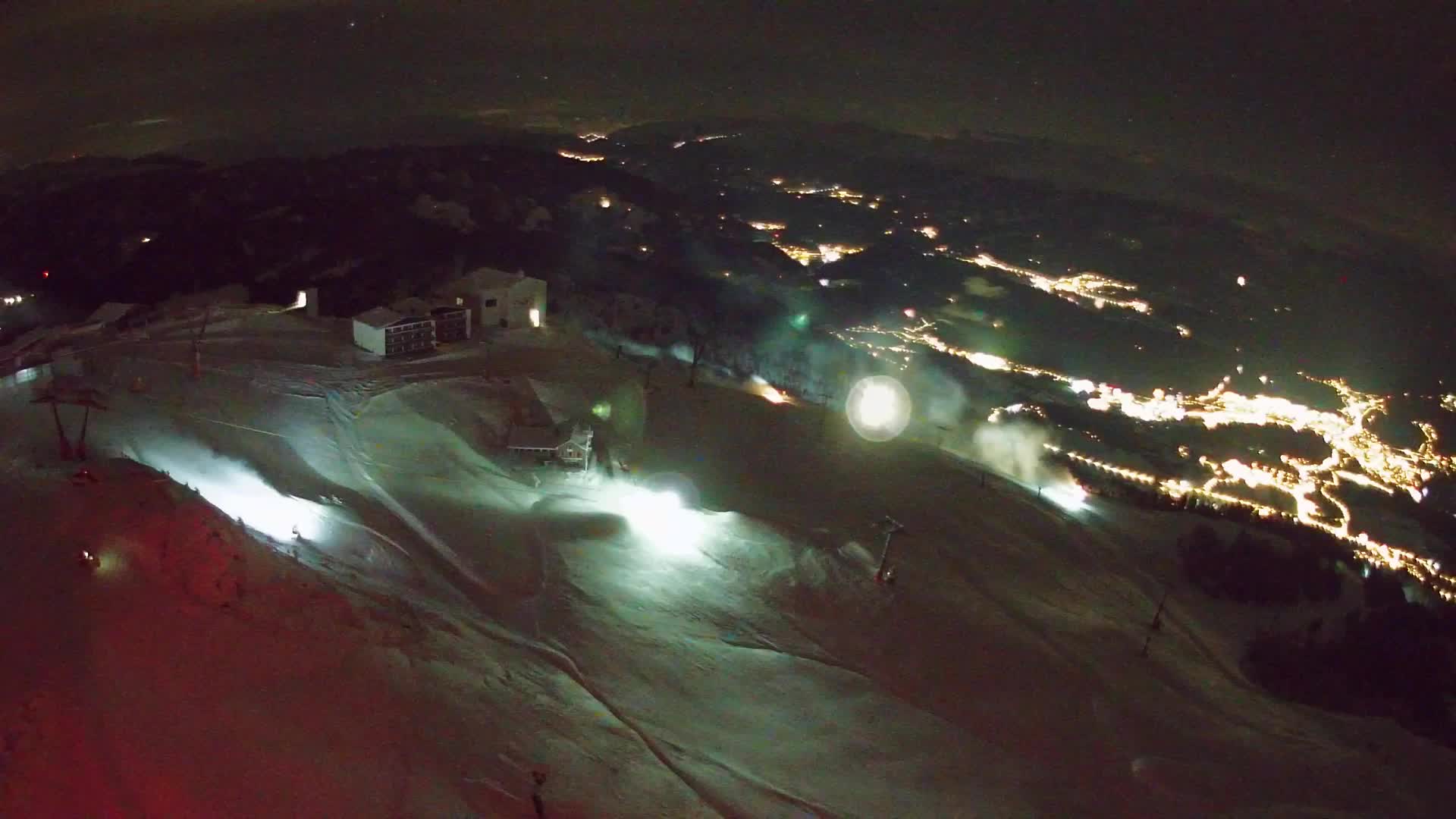 Kronplatz peak Ski resort | view to Bruneck