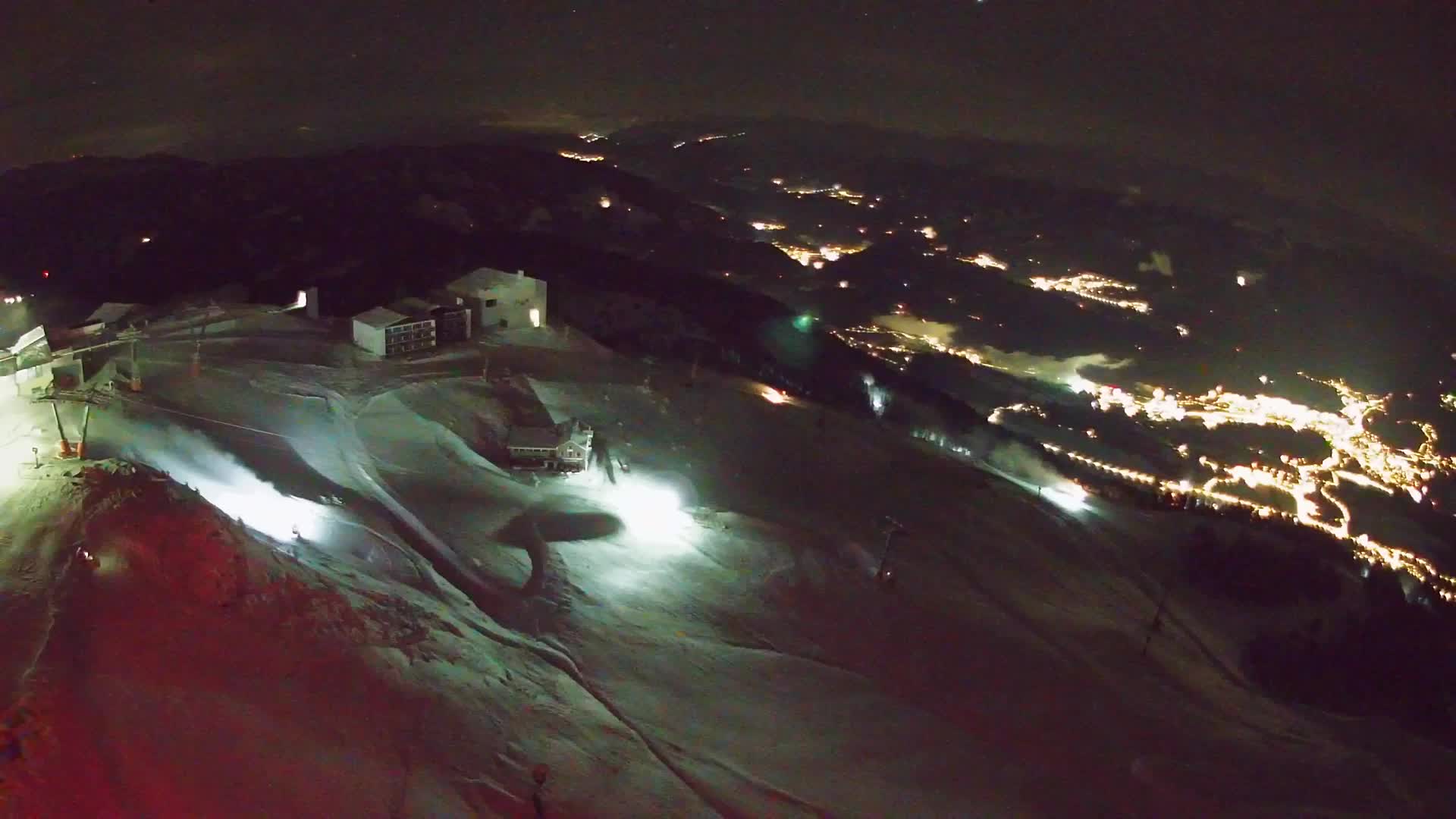 Kronplatz peak Ski resort | view to Bruneck