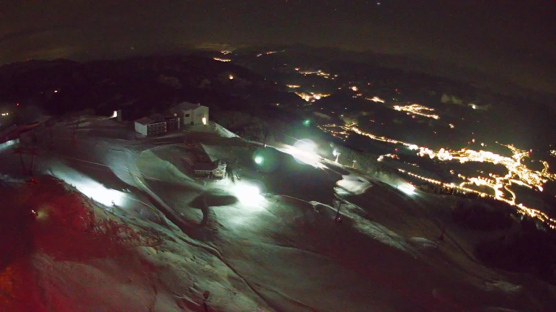 Skigebiet Kronplatz Gipfel | Blick auf Bruneck