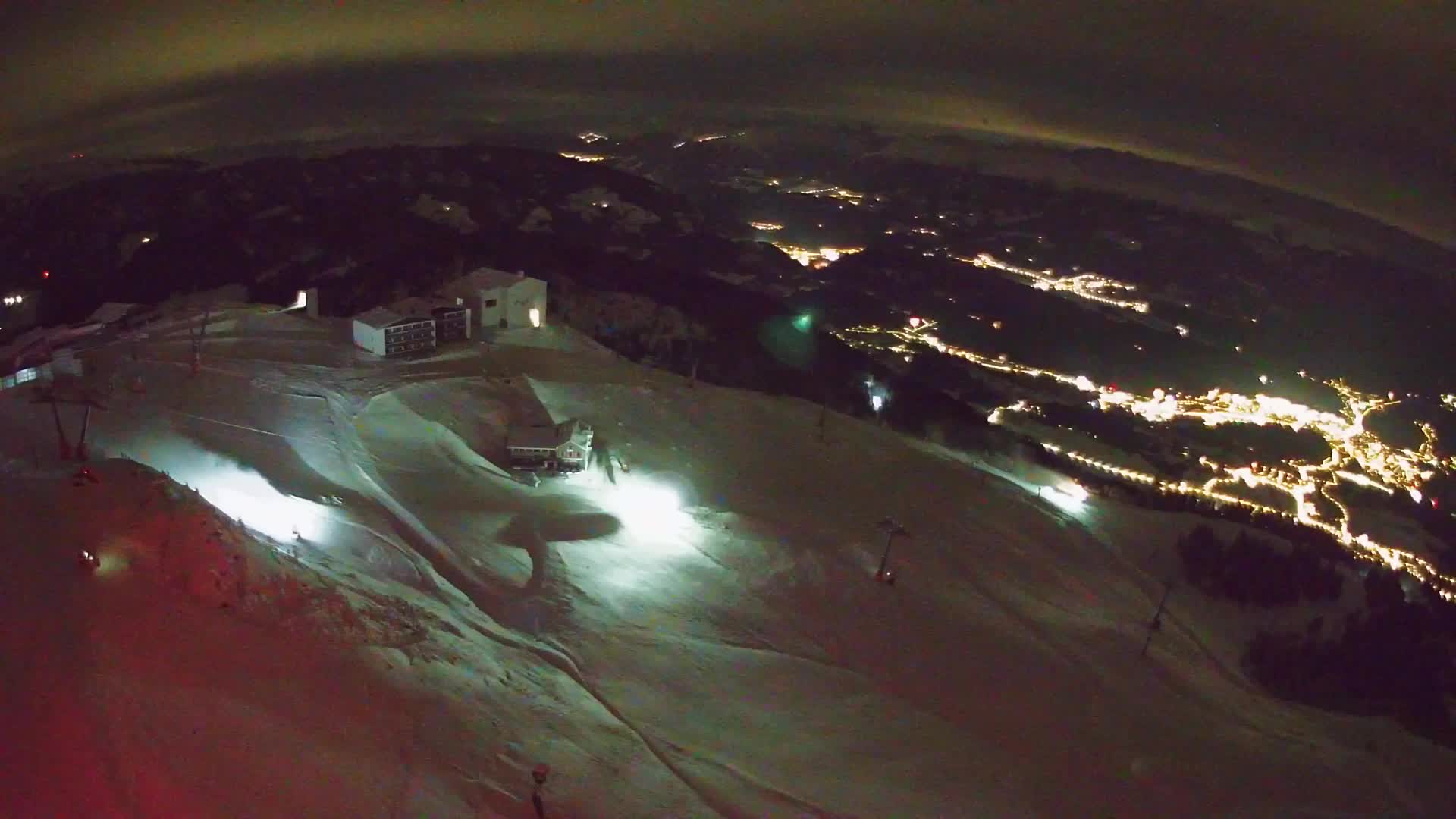 Stazione sciistica di Plan de Corones | vista su Brunico