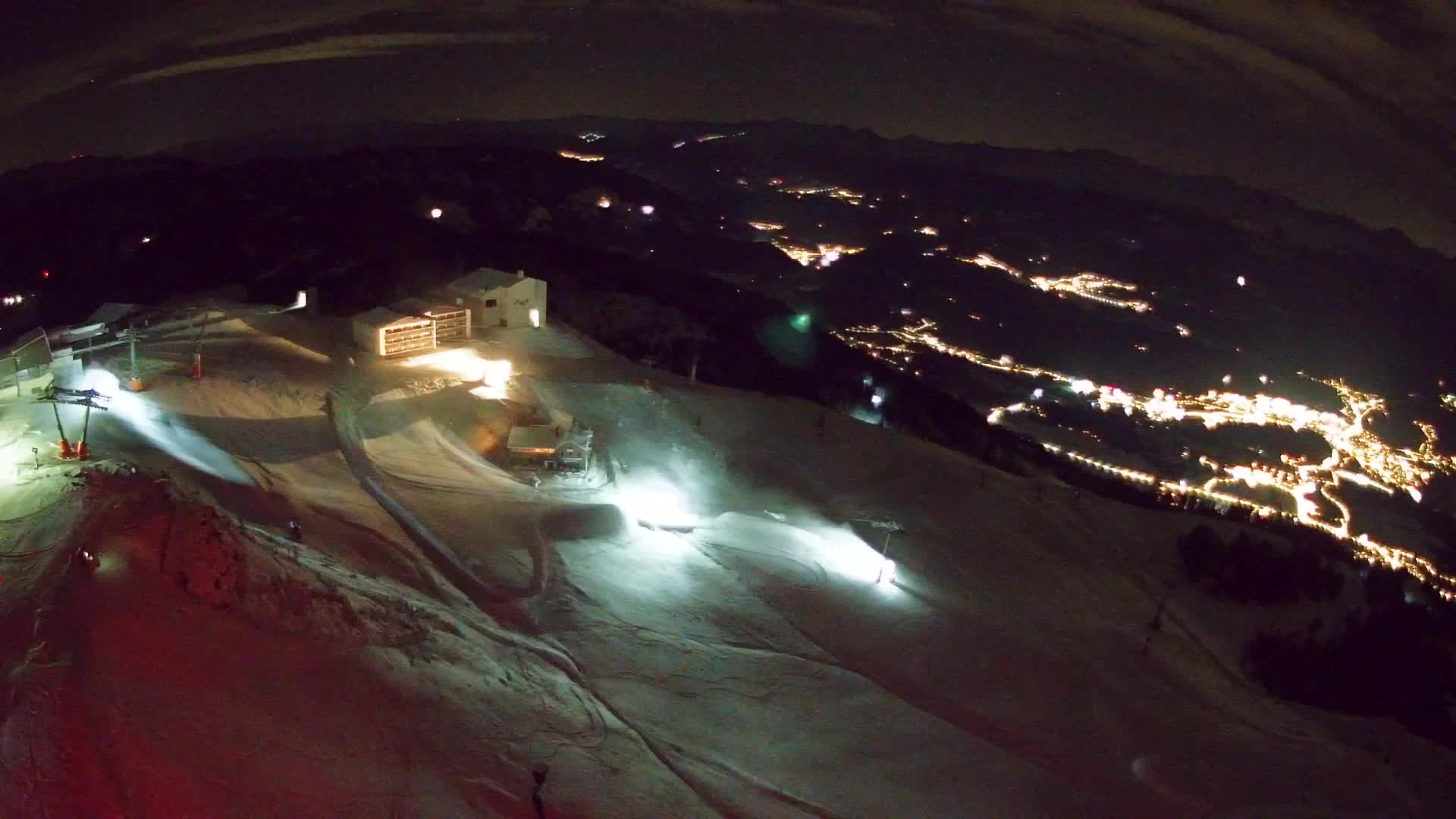 Smučišče Kronplatz – vrh | pogled na Bruneck