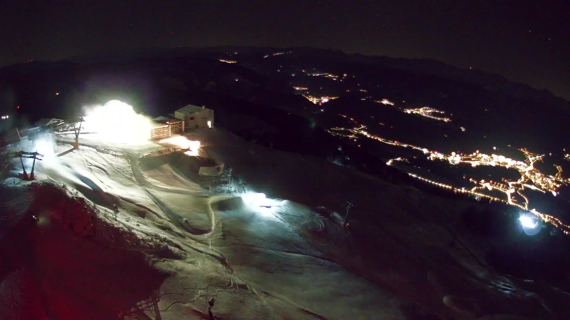 Stazione sciistica di Plan de Corones | vista su Brunico