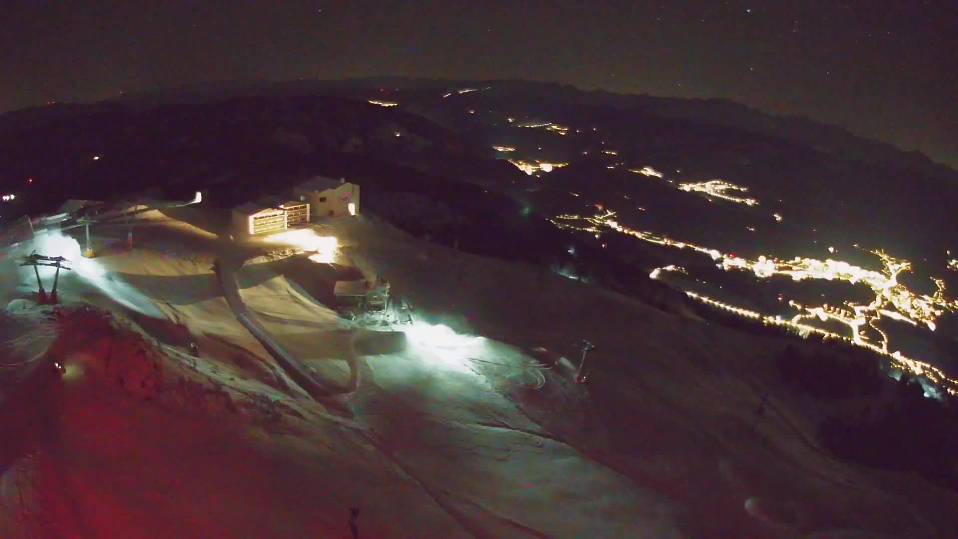 Stazione sciistica di Plan de Corones | vista su Brunico