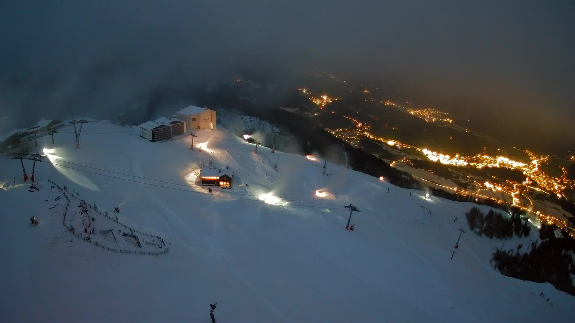 Smučišče Kronplatz – vrh | pogled na Bruneck