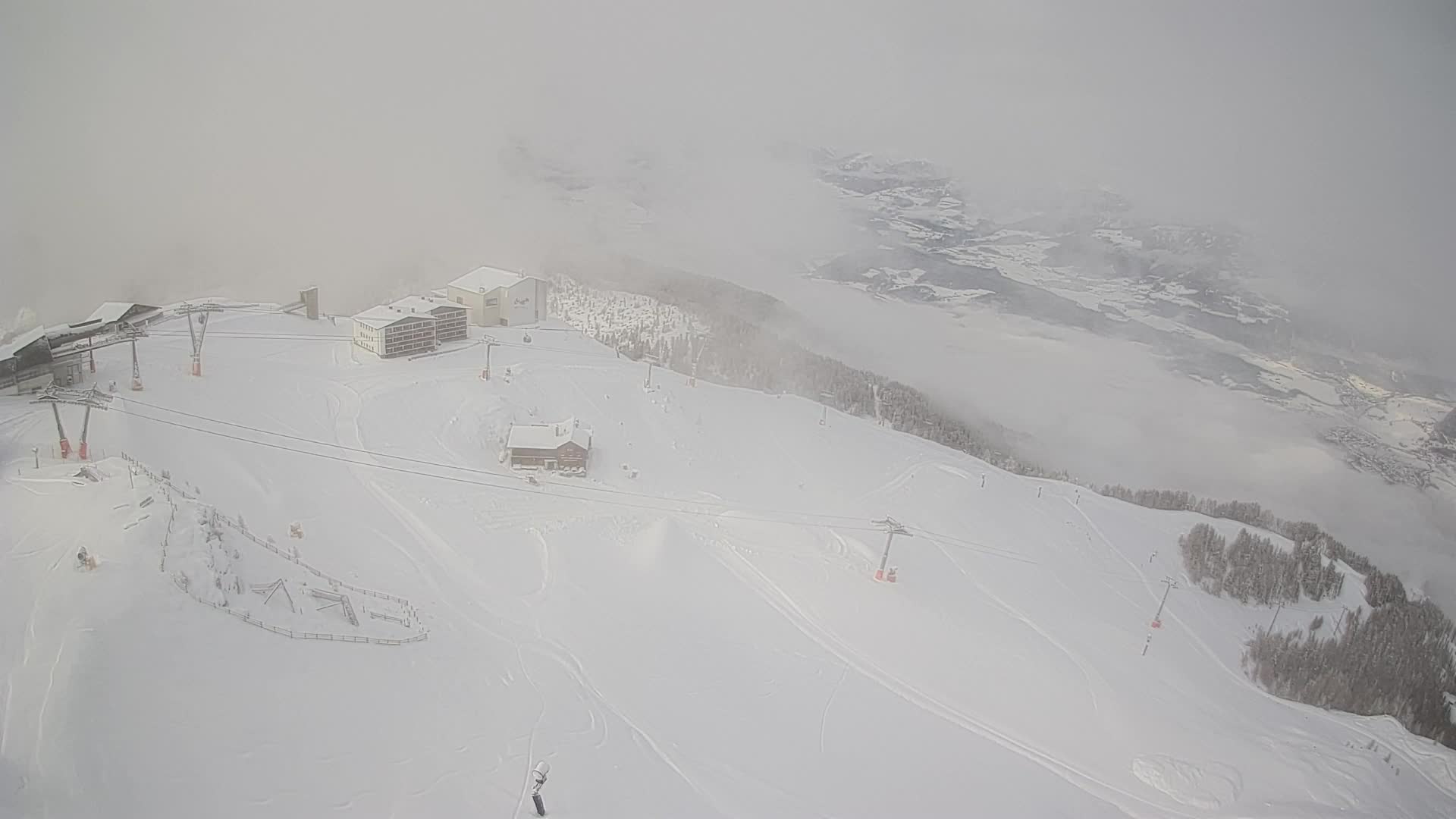 Stazione sciistica di Plan de Corones | vista su Brunico