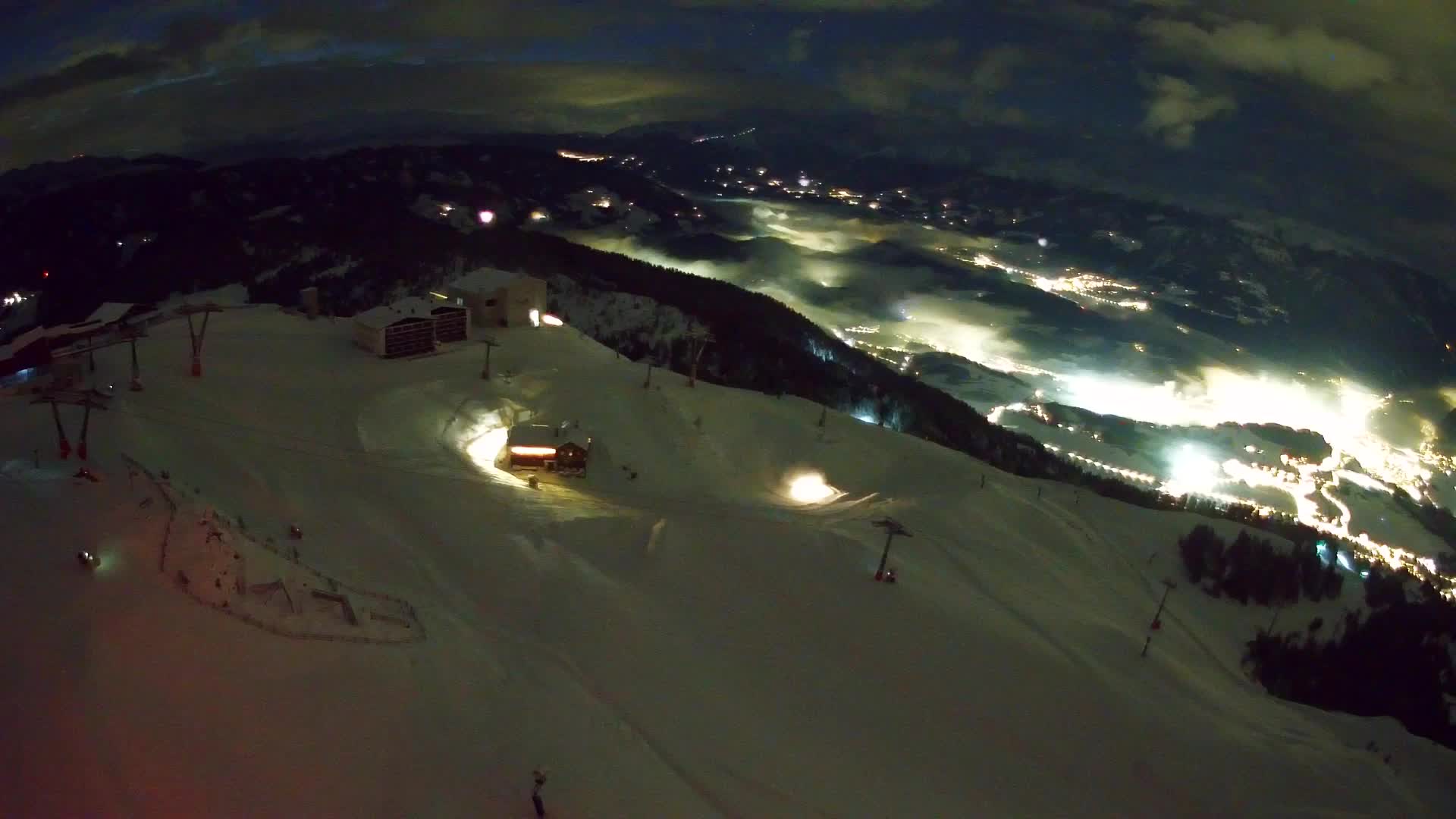 Smučišče Kronplatz – vrh | pogled na Bruneck