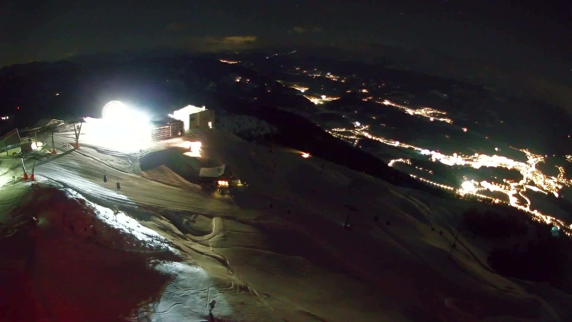 Stazione sciistica di Plan de Corones | vista su Brunico