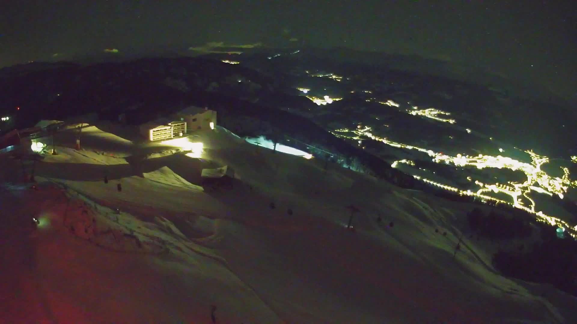 Kronplatz peak Ski resort | view to Bruneck