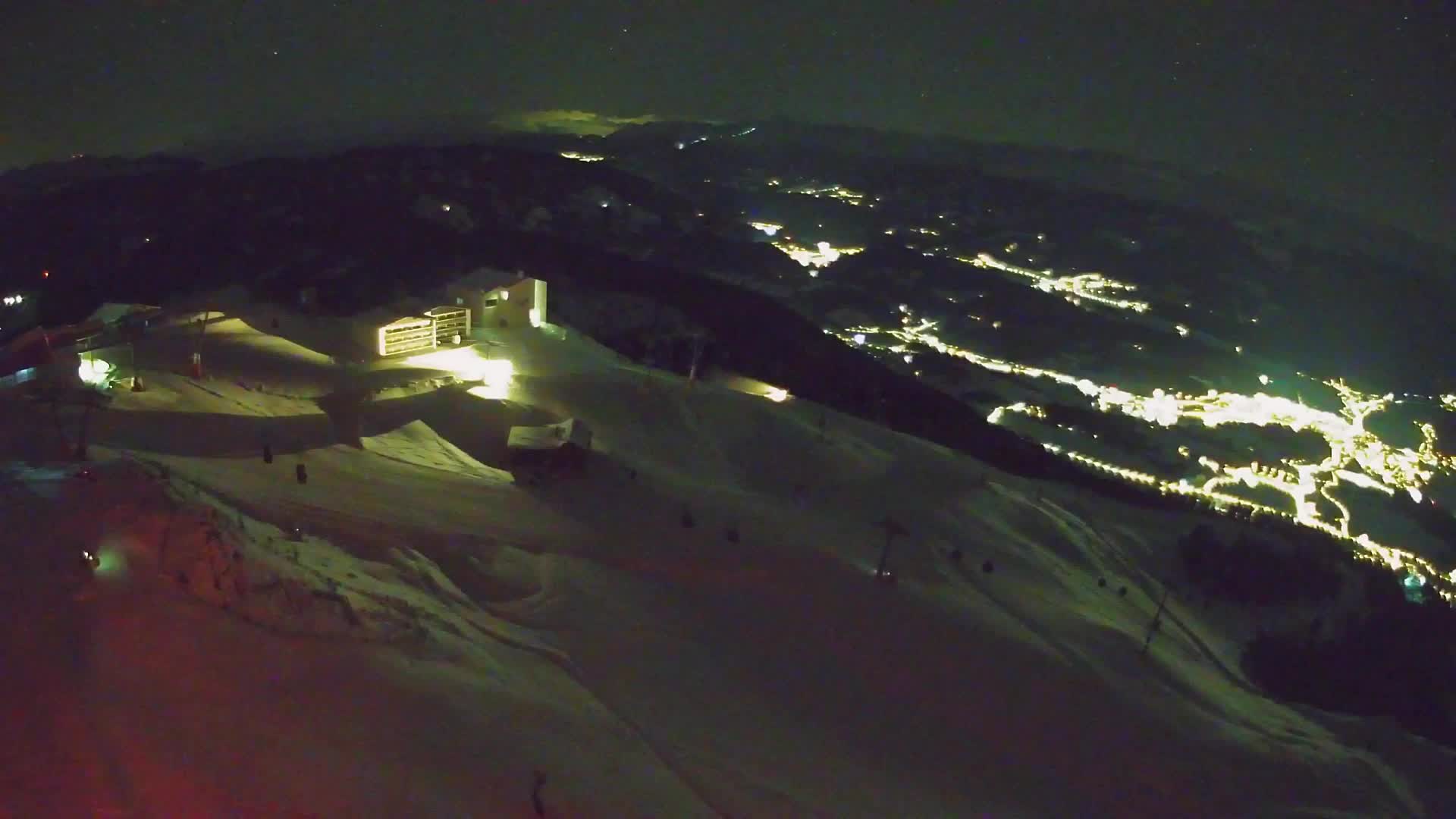 Skigebiet Kronplatz Gipfel | Blick auf Bruneck