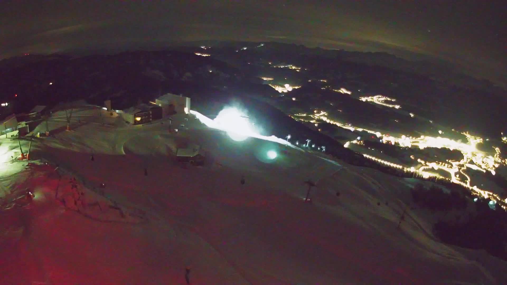 Smučišče Kronplatz – vrh | pogled na Bruneck