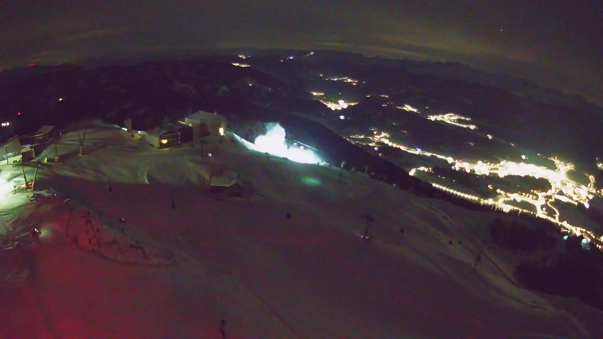 Stazione sciistica di Plan de Corones | vista su Brunico