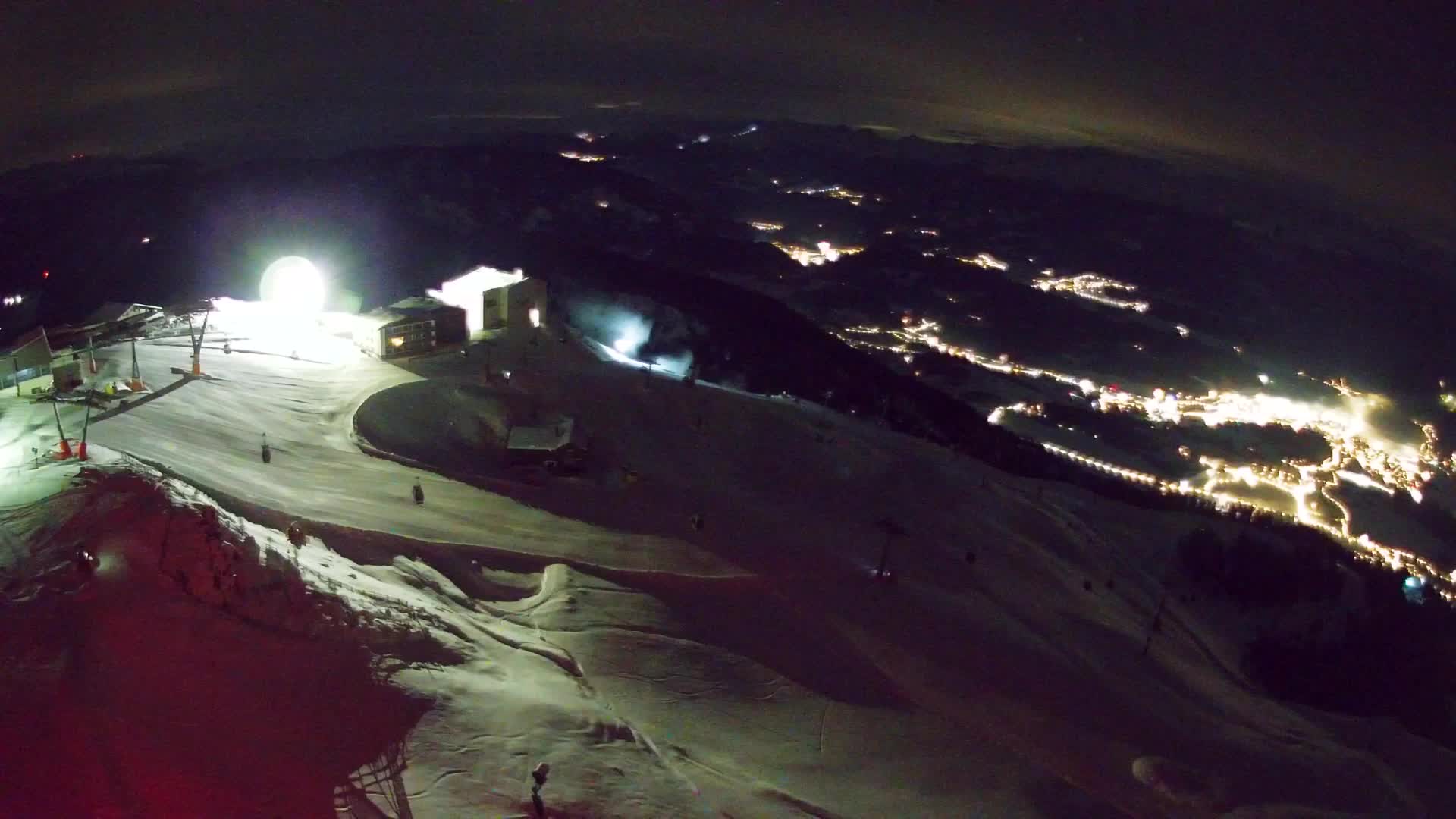 Skigebiet Kronplatz Gipfel | Blick auf Bruneck