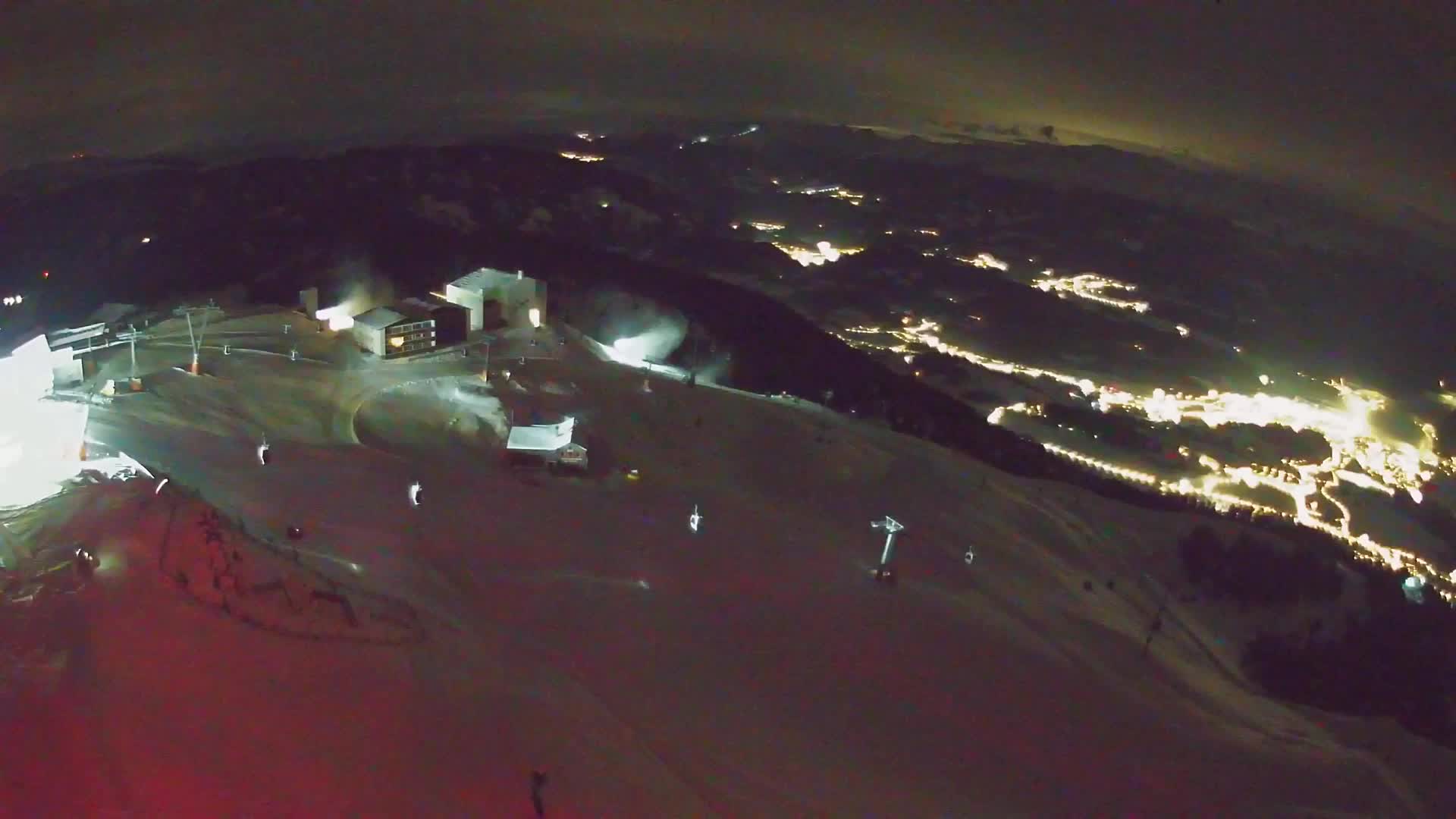 Skigebiet Kronplatz Gipfel | Blick auf Bruneck