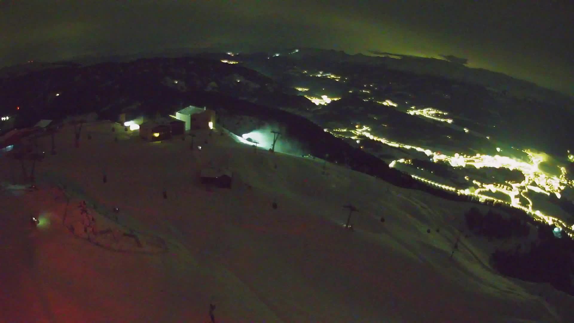 Skigebiet Kronplatz Gipfel | Blick auf Bruneck