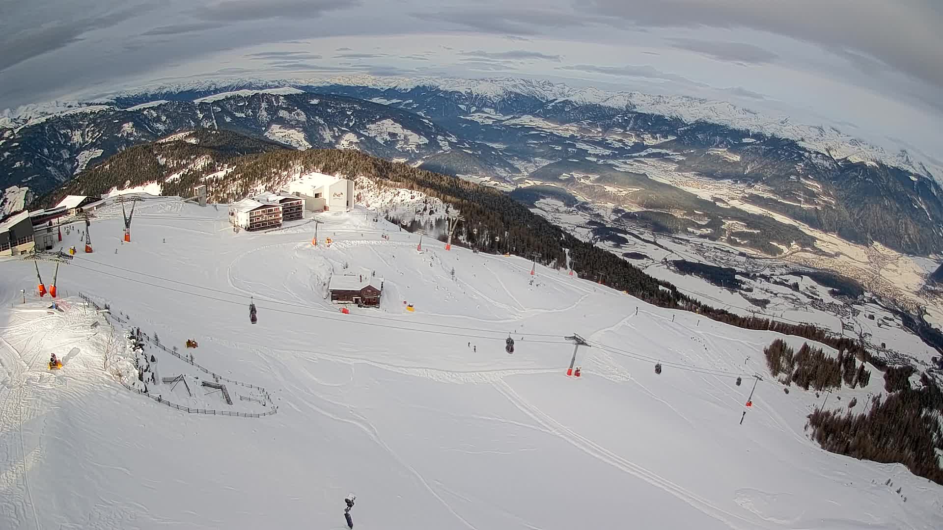 Skijalište Kronplatz – vrh | pogled na Bruneck
