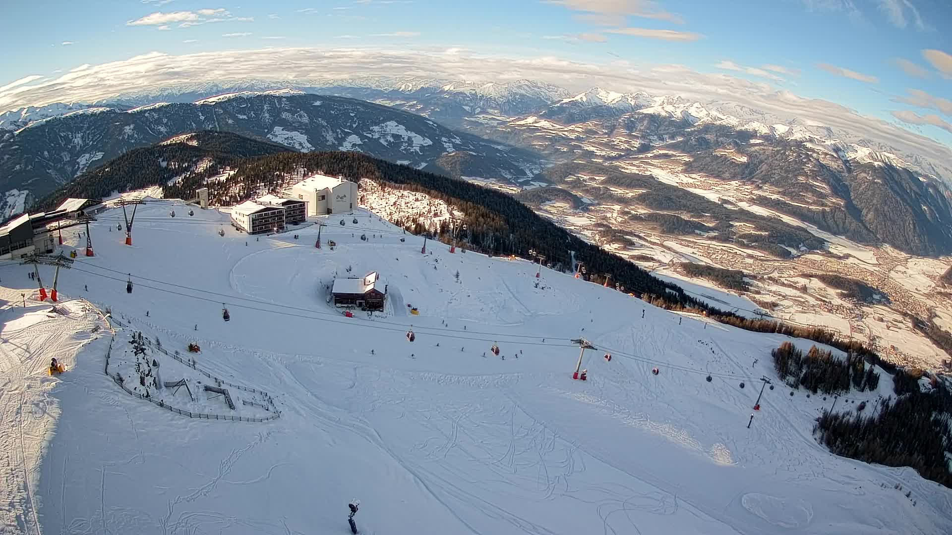 Skijalište Kronplatz – vrh | pogled na Bruneck