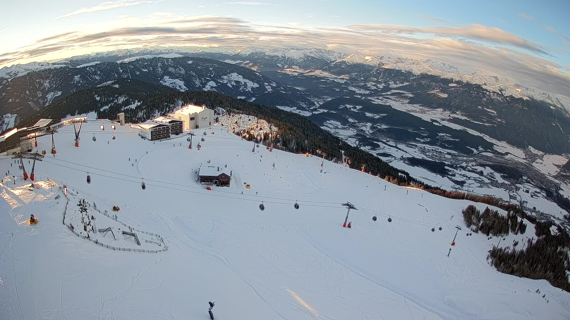 Skijalište Kronplatz – vrh | pogled na Bruneck