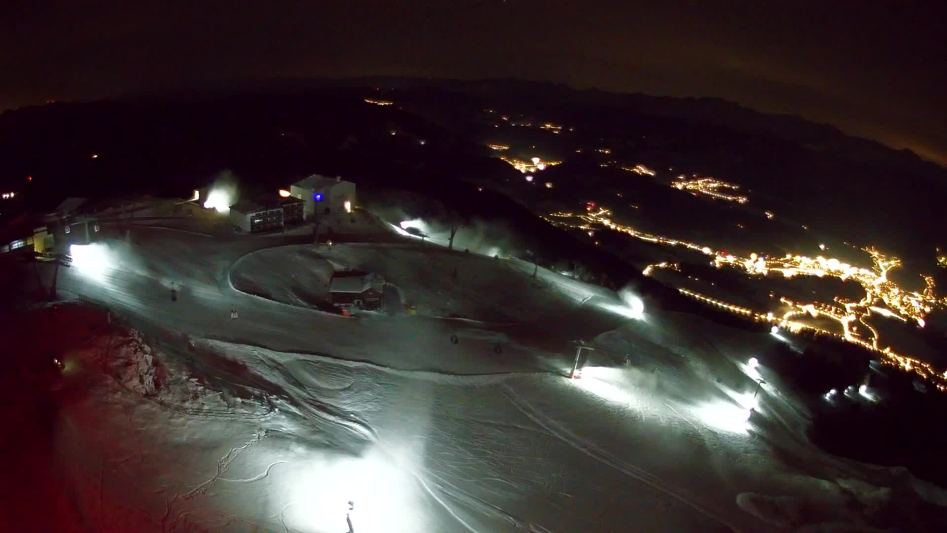 Smučišče Kronplatz – vrh | pogled na Bruneck