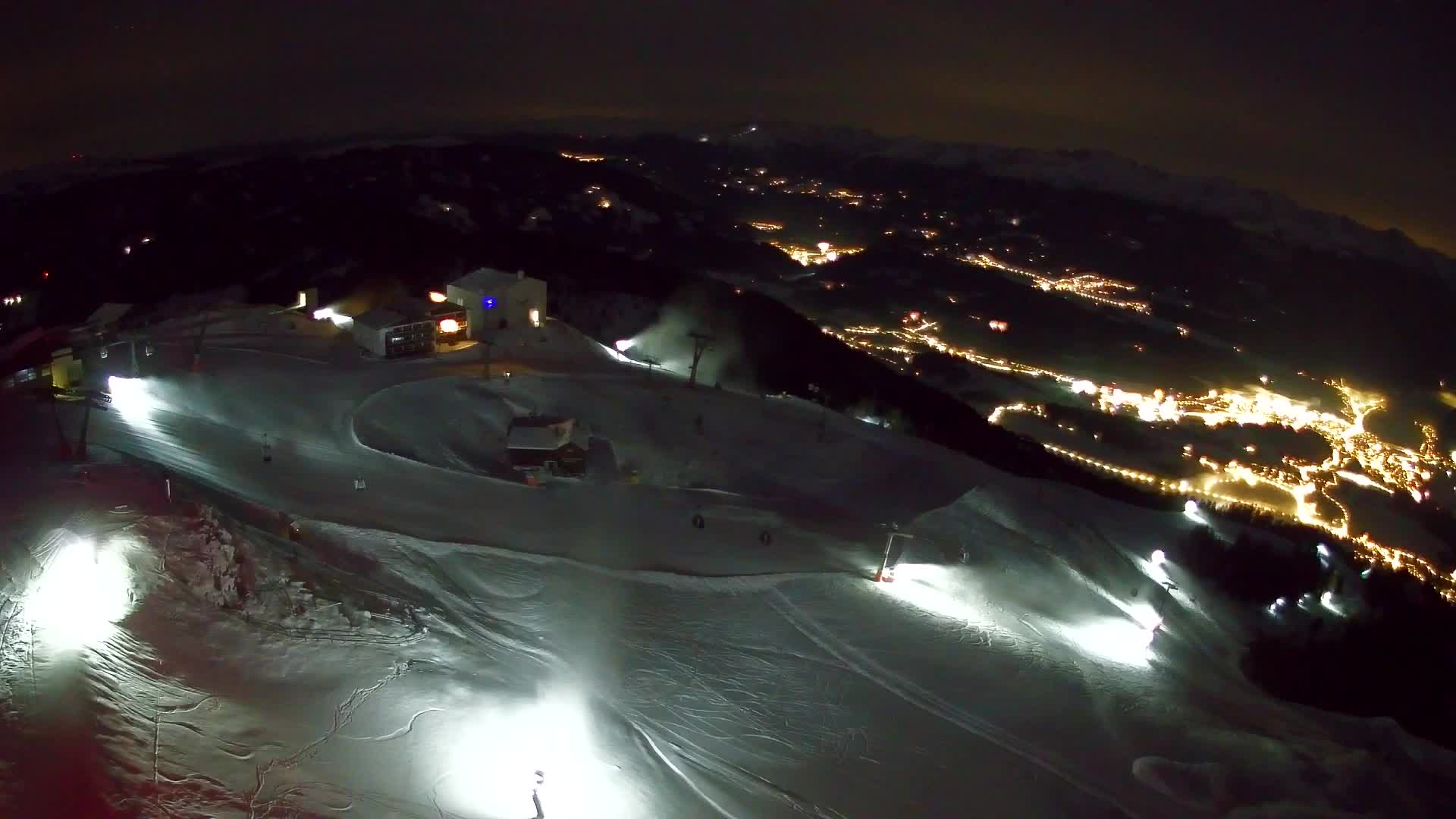 Smučišče Kronplatz – vrh | pogled na Bruneck