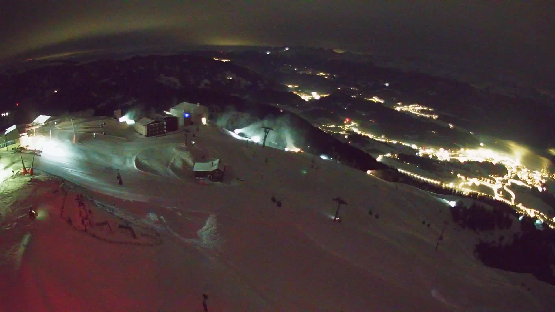 Kronplatz peak Ski resort | view to Bruneck