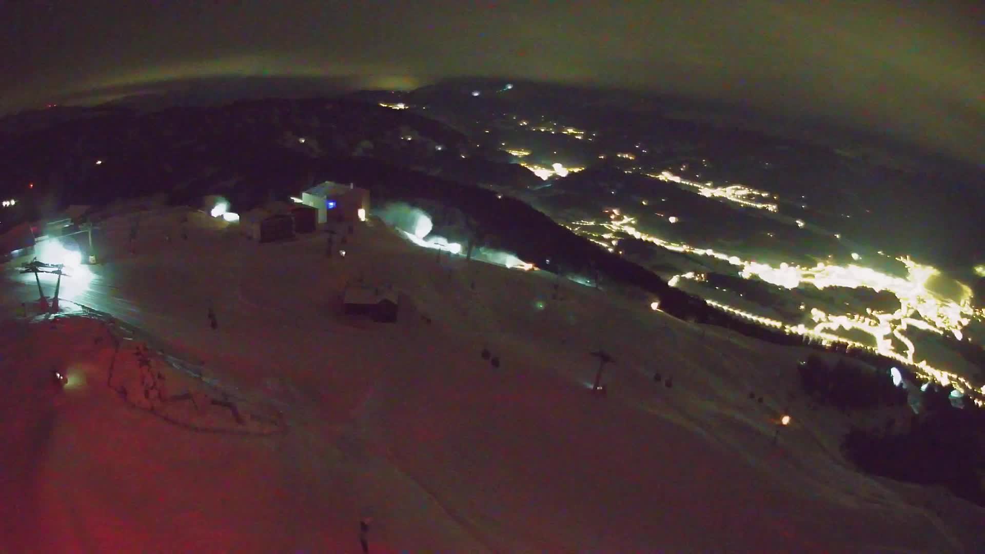 Skigebiet Kronplatz Gipfel | Blick auf Bruneck