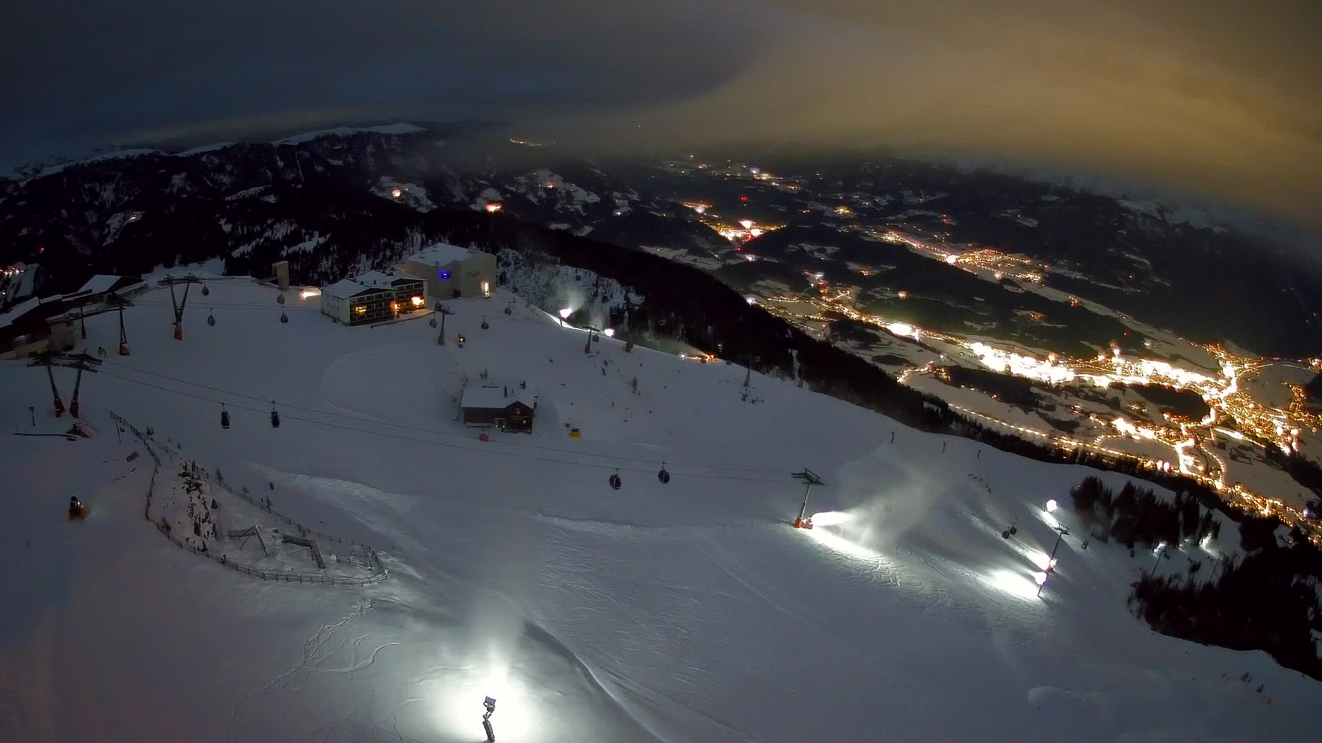 Smučišče Kronplatz – vrh | pogled na Bruneck