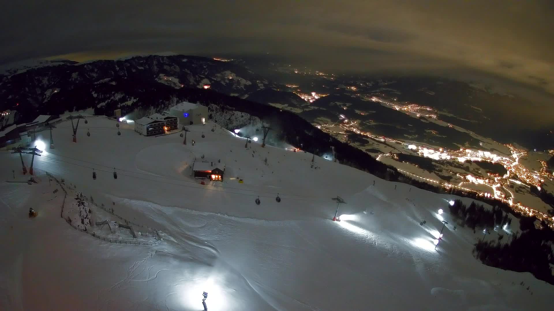 Smučišče Kronplatz – vrh | pogled na Bruneck
