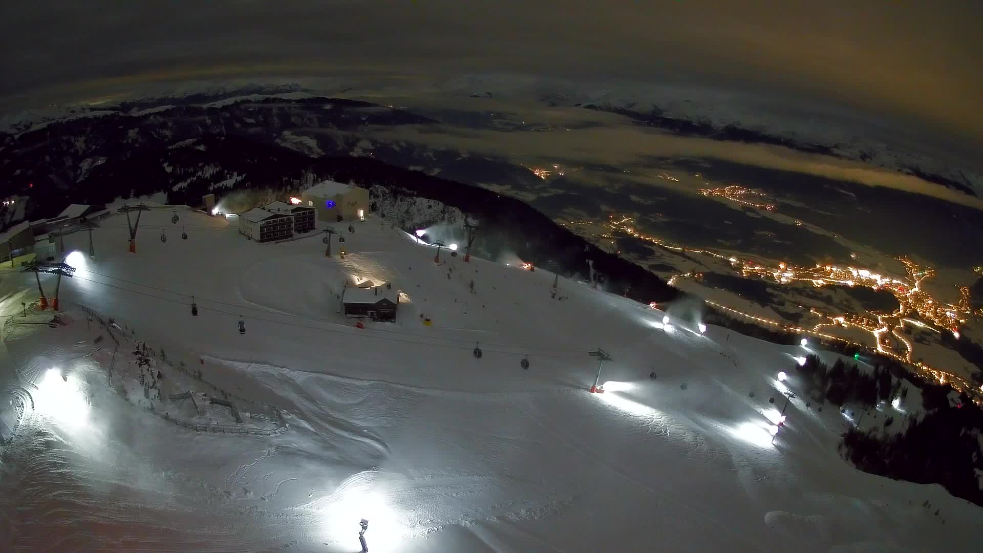 Smučišče Kronplatz – vrh | pogled na Bruneck