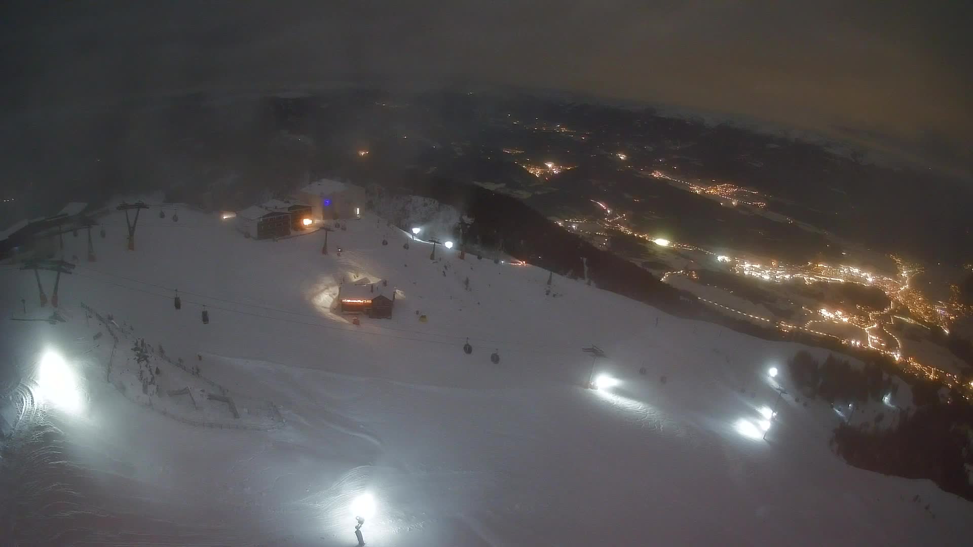 Stazione sciistica di Plan de Corones | vista su Brunico