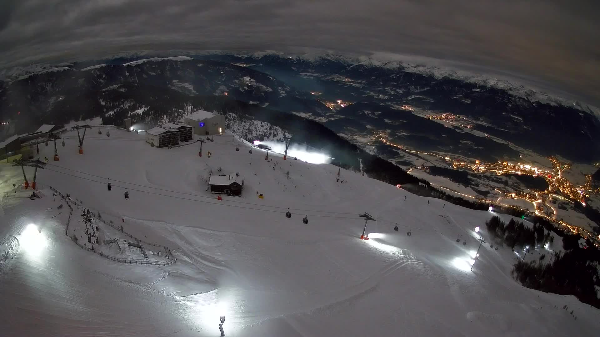 Smučišče Kronplatz – vrh | pogled na Bruneck