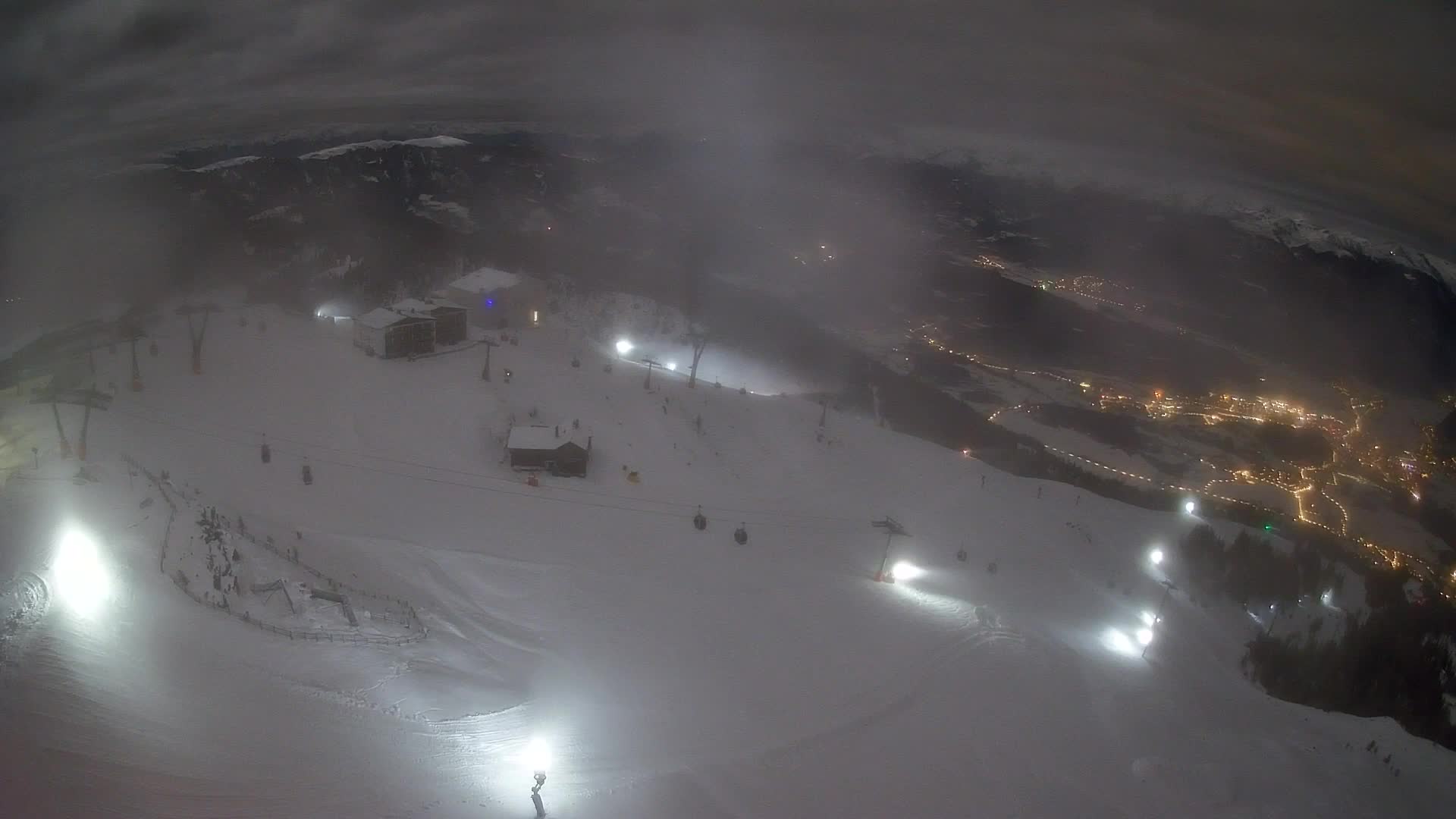 Smučišče Kronplatz – vrh | pogled na Bruneck