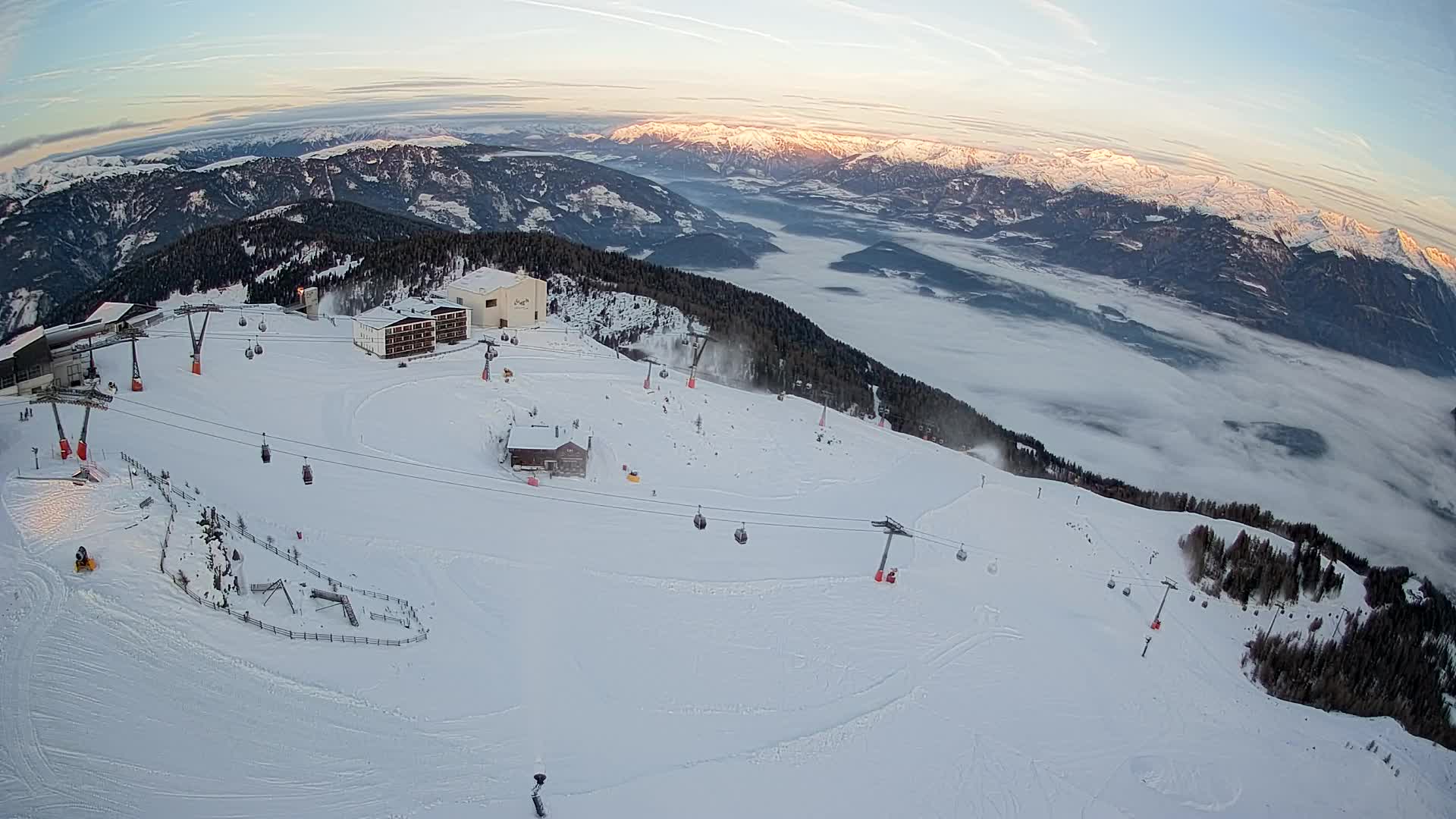 Skijalište Kronplatz – vrh | pogled na Bruneck