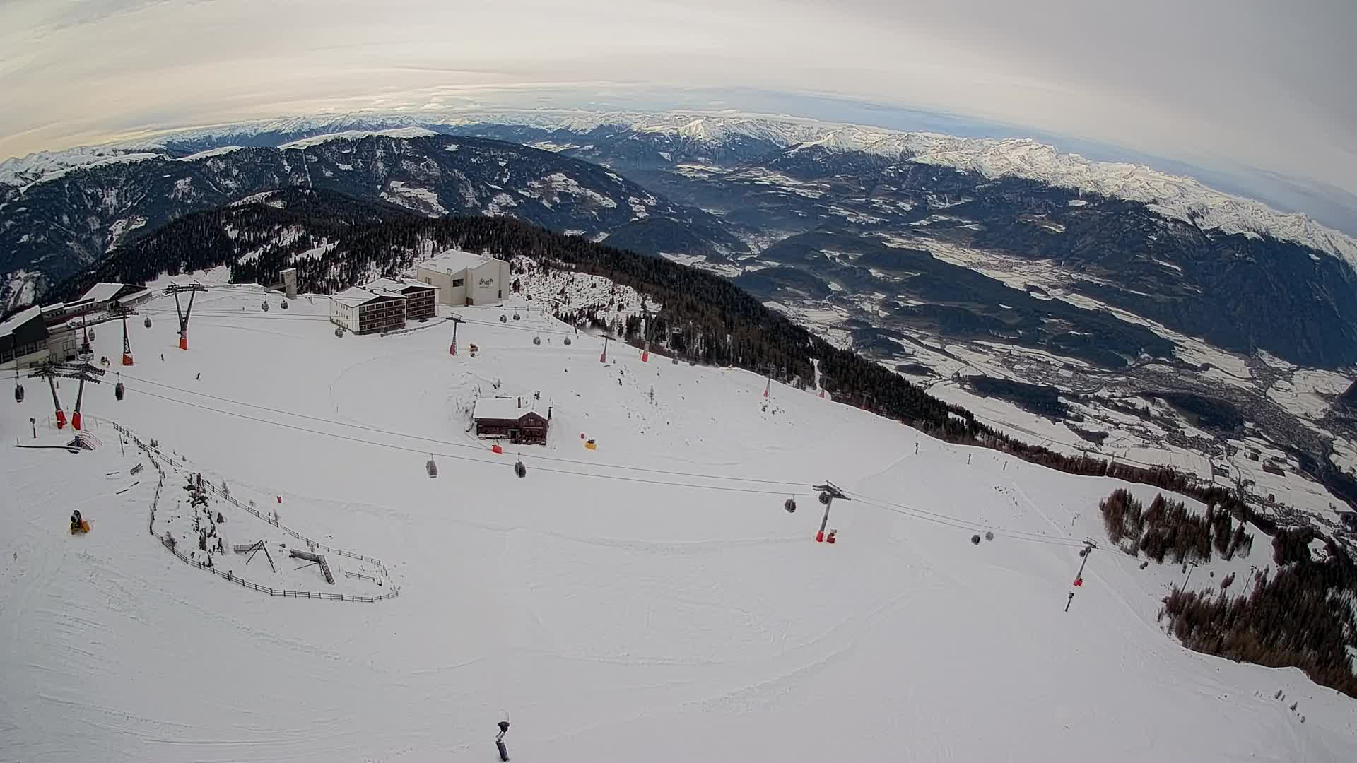 Skijalište Kronplatz – vrh | pogled na Bruneck