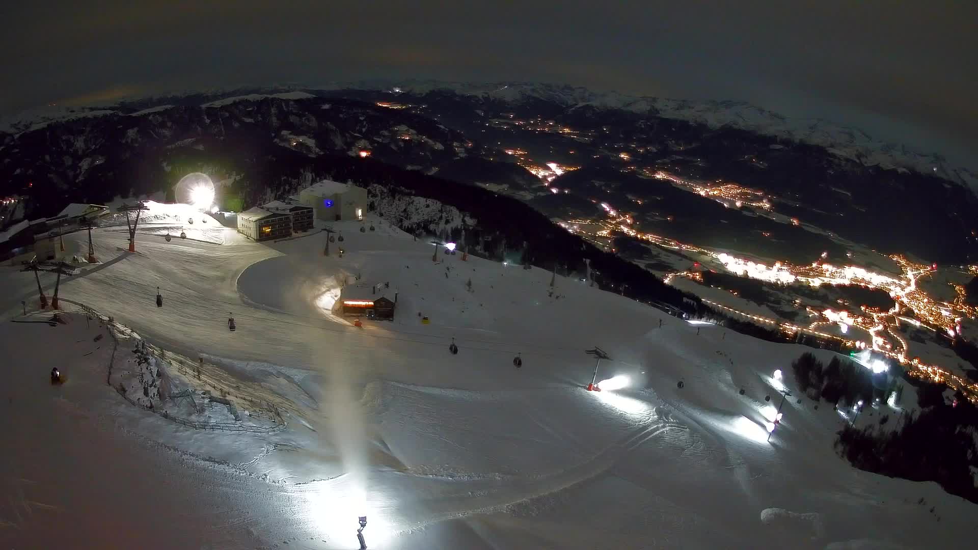 Smučišče Kronplatz – vrh | pogled na Bruneck