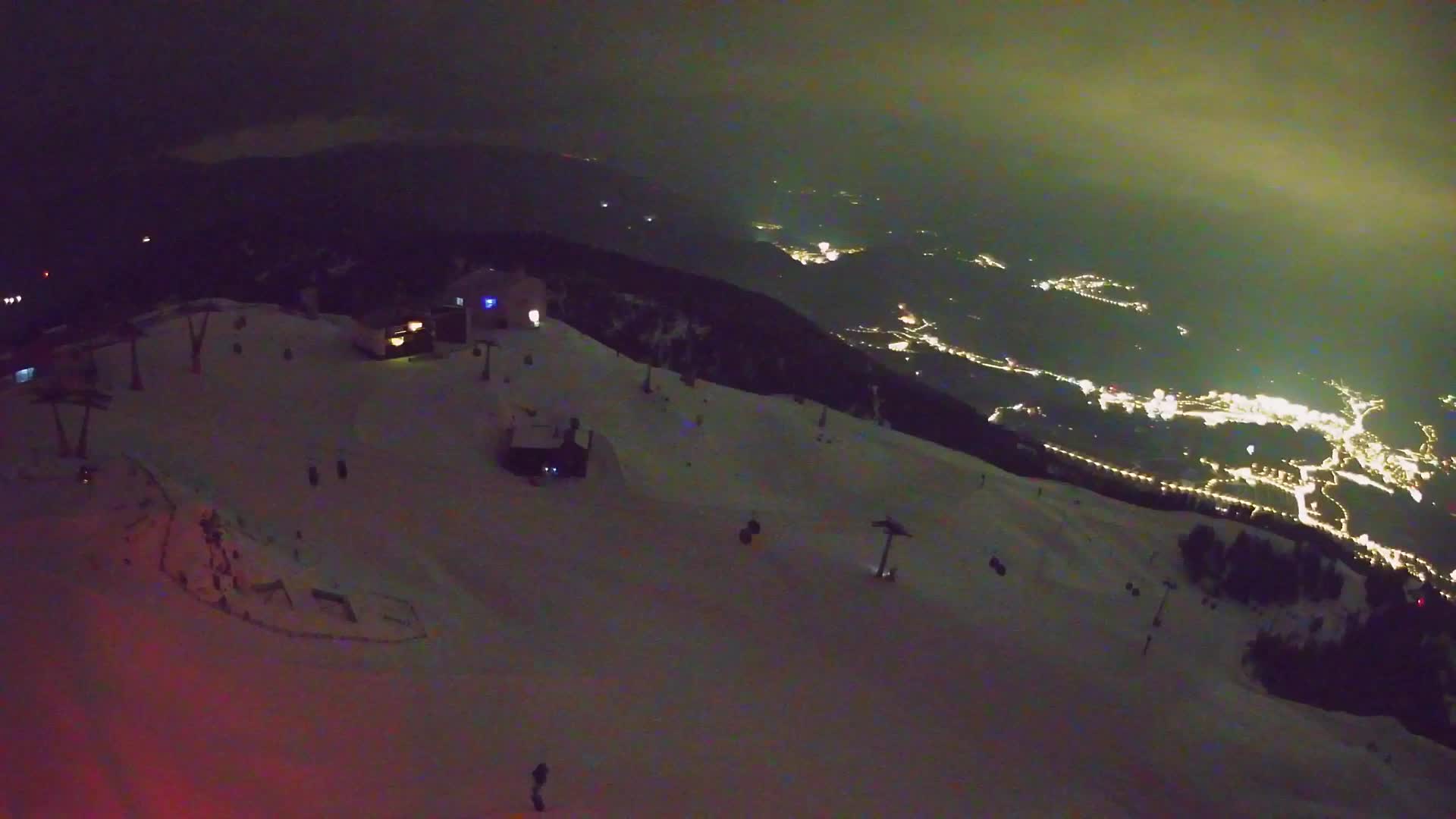 Skigebiet Kronplatz Gipfel | Blick auf Bruneck