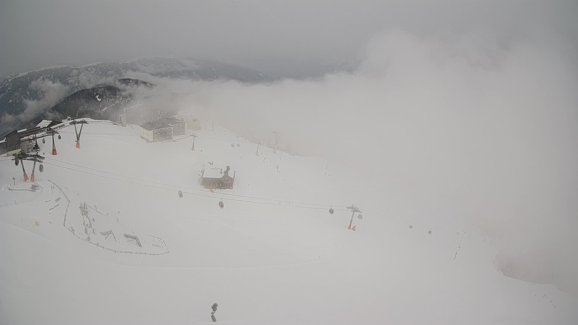 Kronplatz peak Ski resort | view to Bruneck