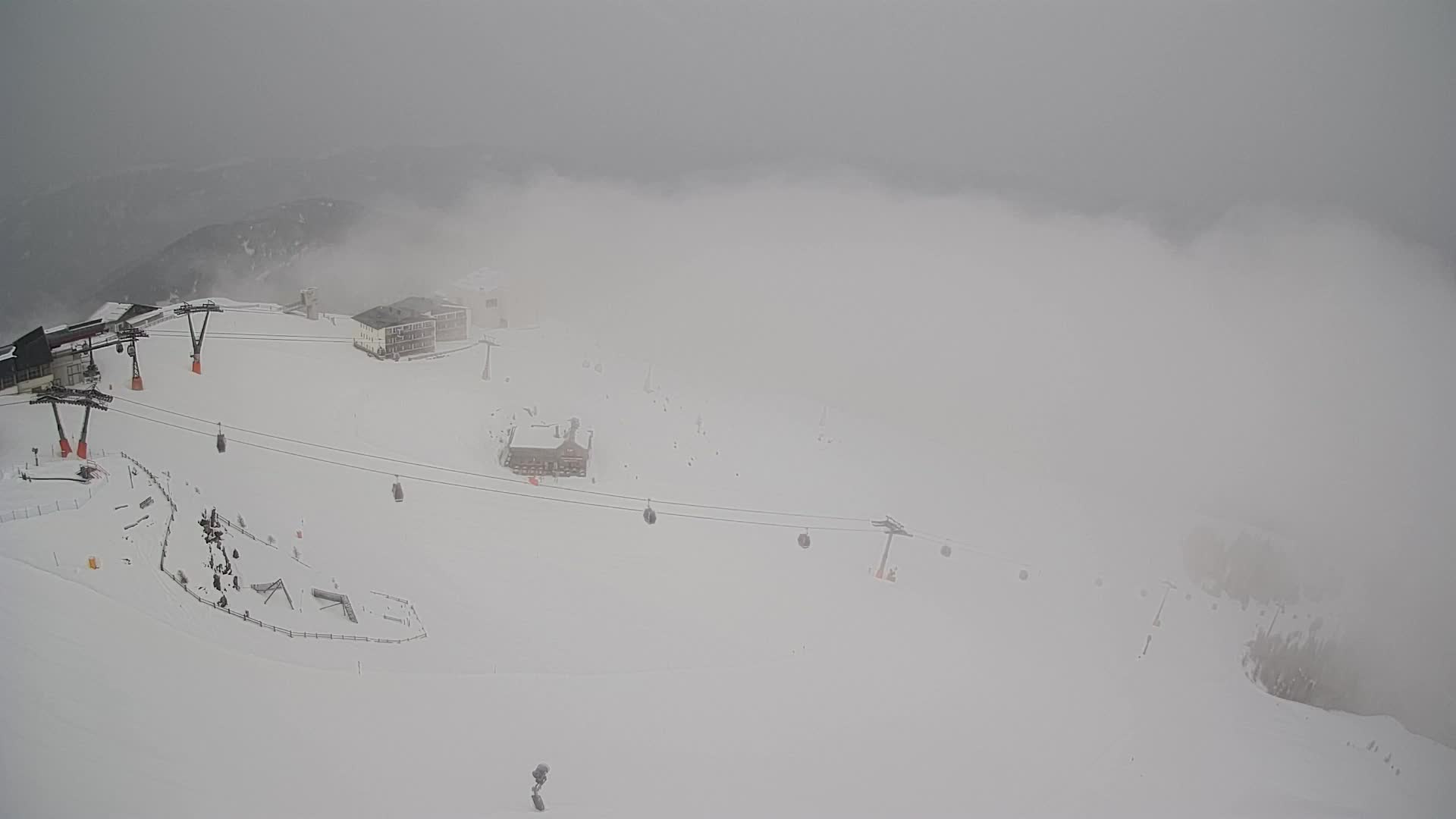 Skigebiet Kronplatz Gipfel | Blick auf Bruneck