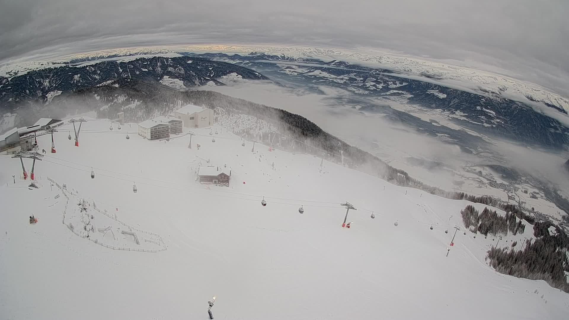 Skijalište Kronplatz – vrh | pogled na Bruneck