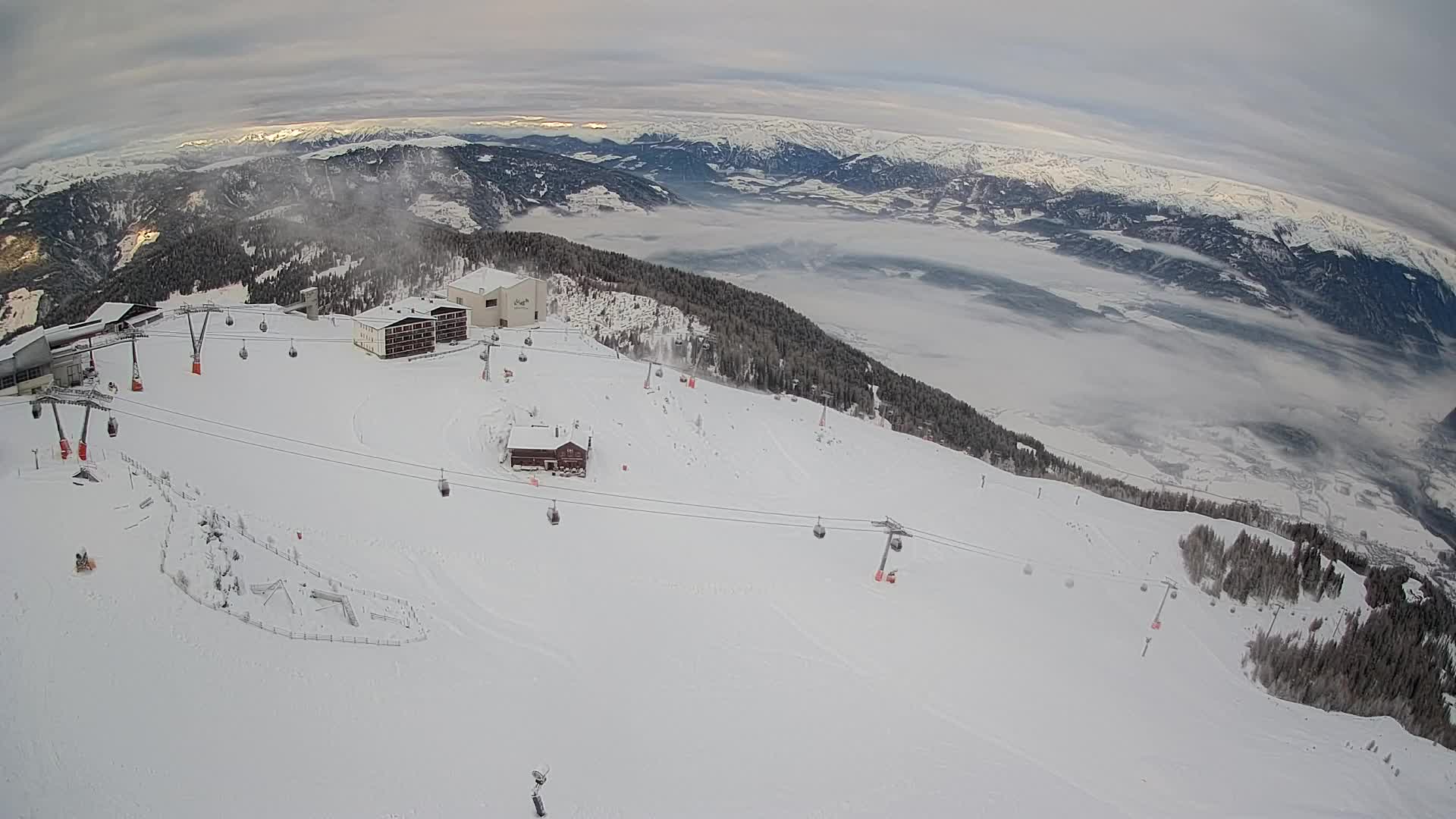 Skijalište Kronplatz – vrh | pogled na Bruneck