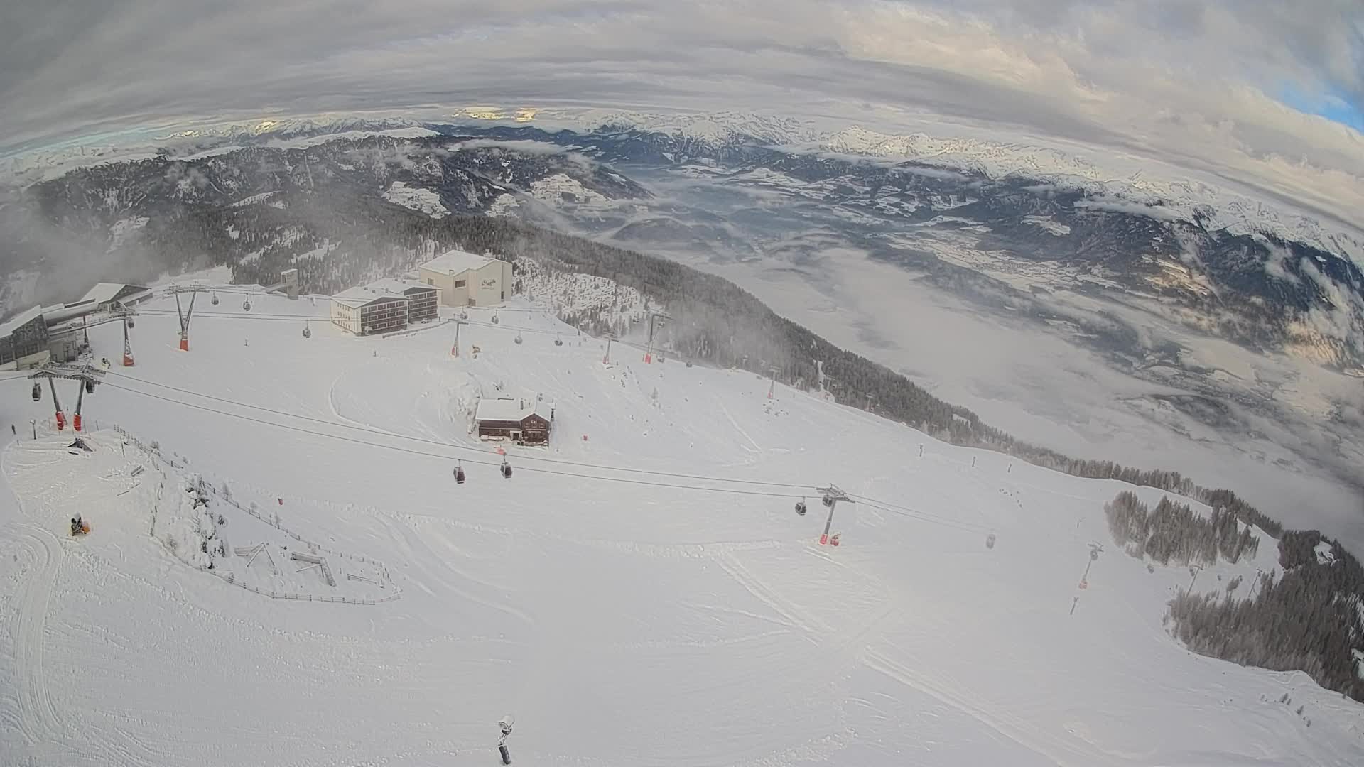 Skijalište Kronplatz – vrh | pogled na Bruneck