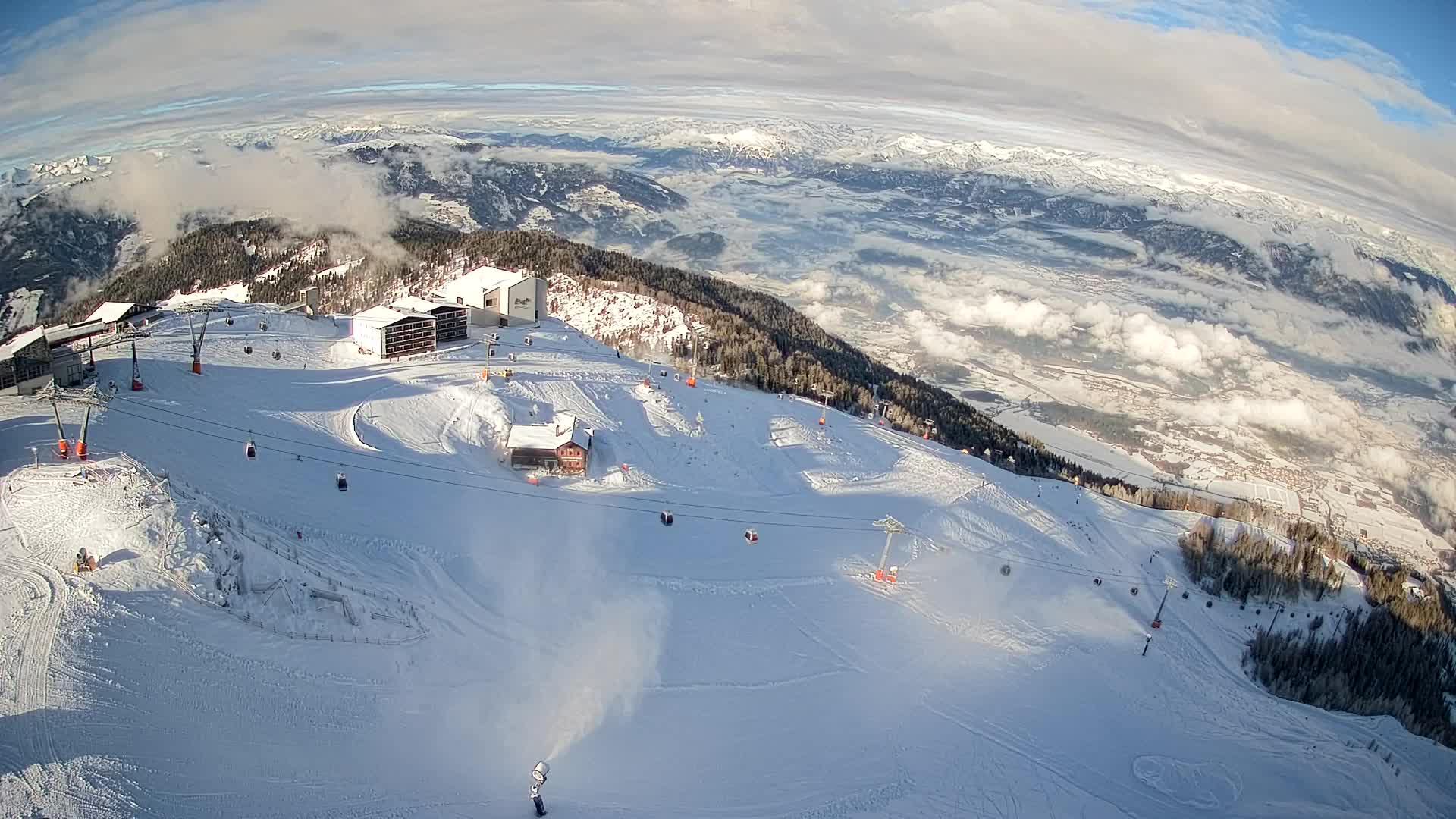 Skijalište Kronplatz – vrh | pogled na Bruneck