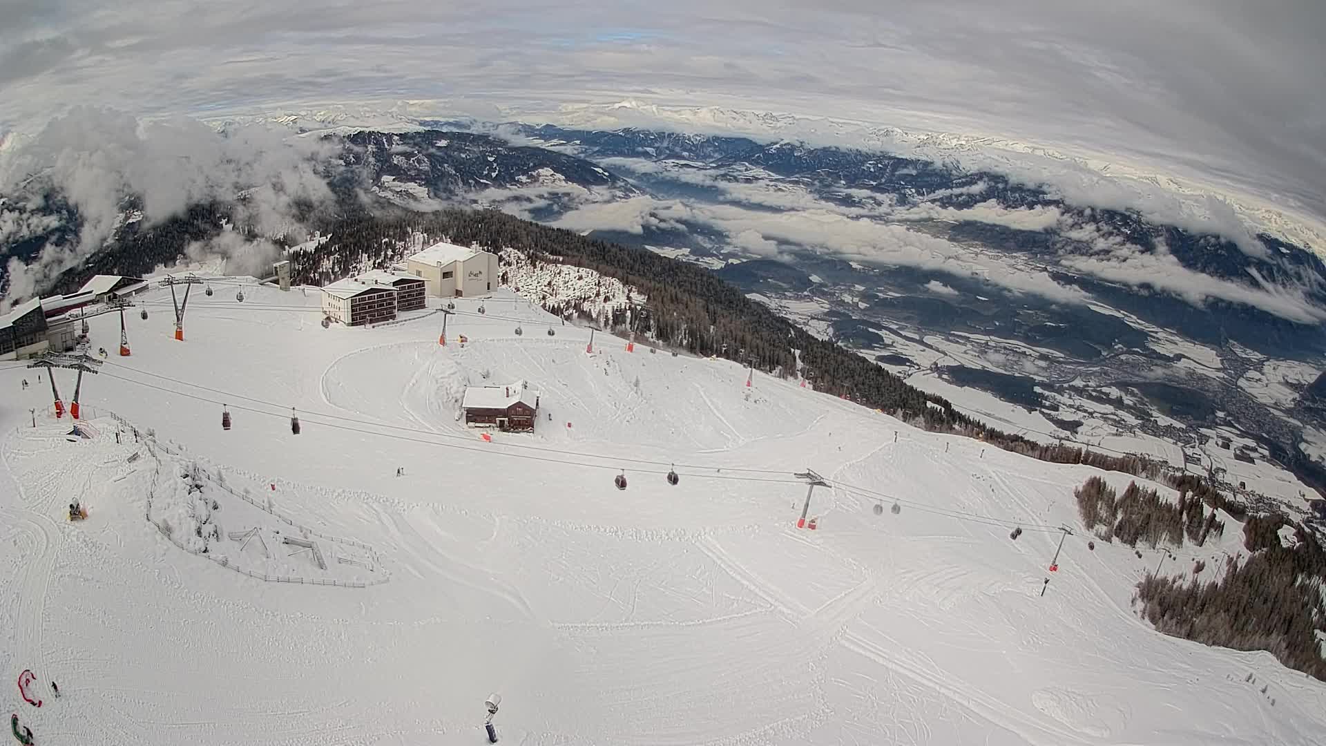 Skijalište Kronplatz – vrh | pogled na Bruneck