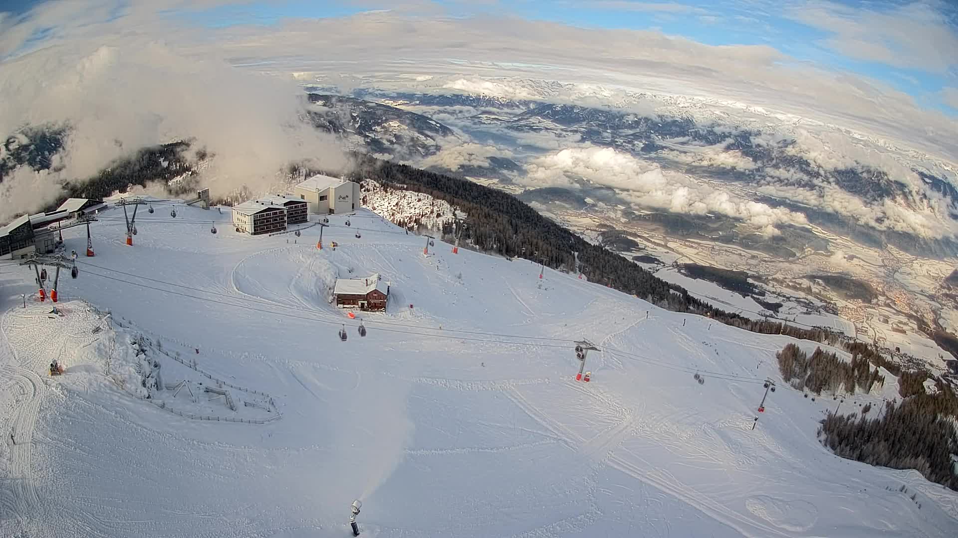 Skijalište Kronplatz – vrh | pogled na Bruneck