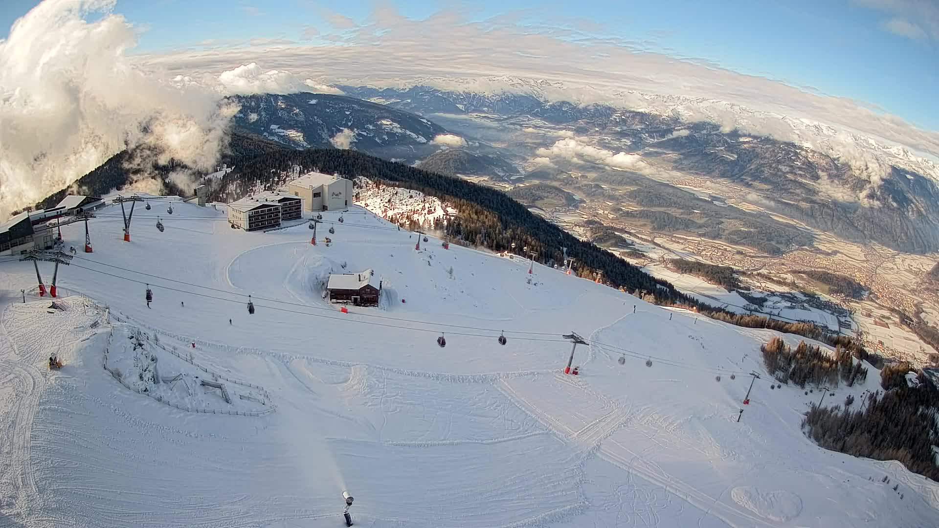 Skijalište Kronplatz – vrh | pogled na Bruneck